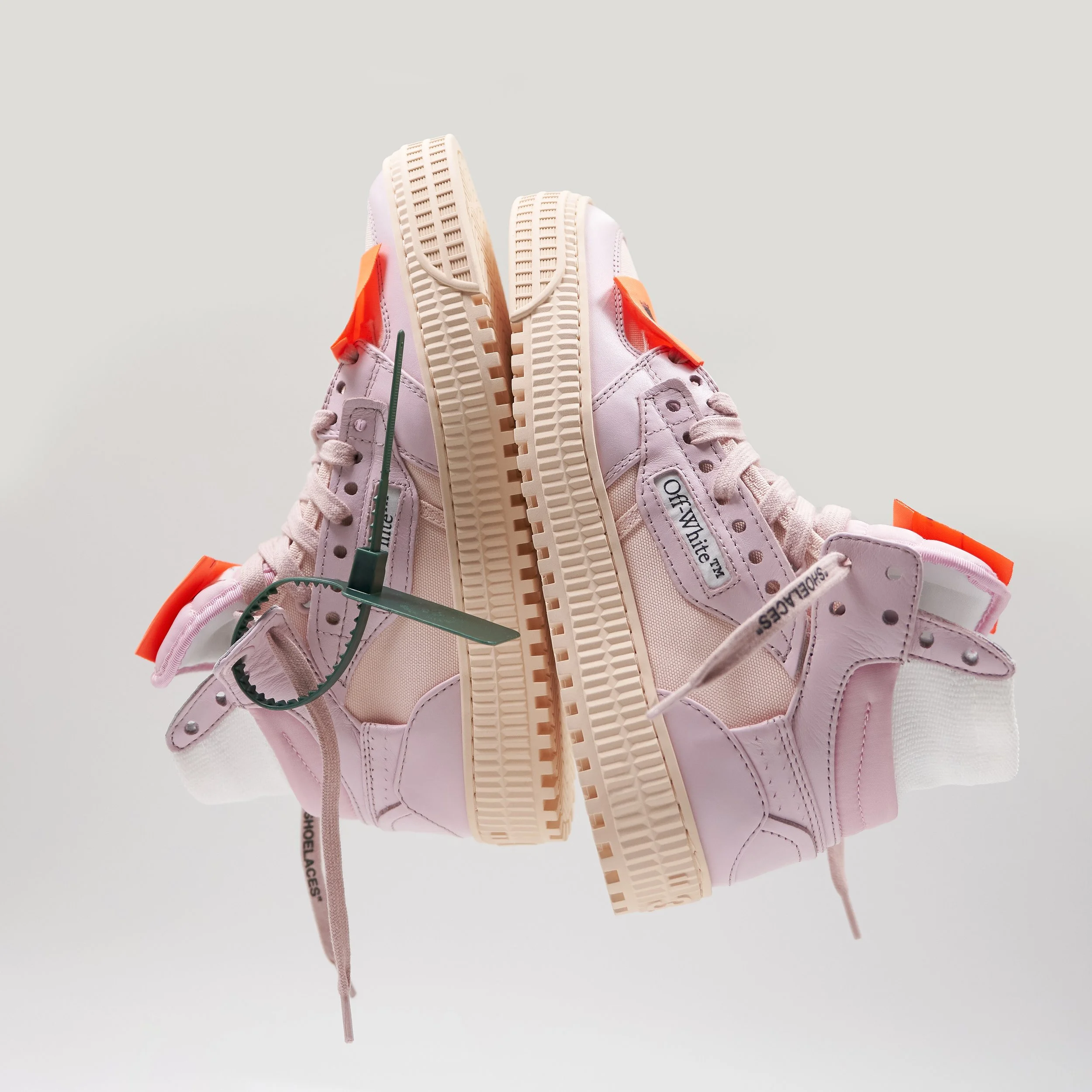 3.0 Off Court Leather Sneakers in Pink - POST 1.jpg