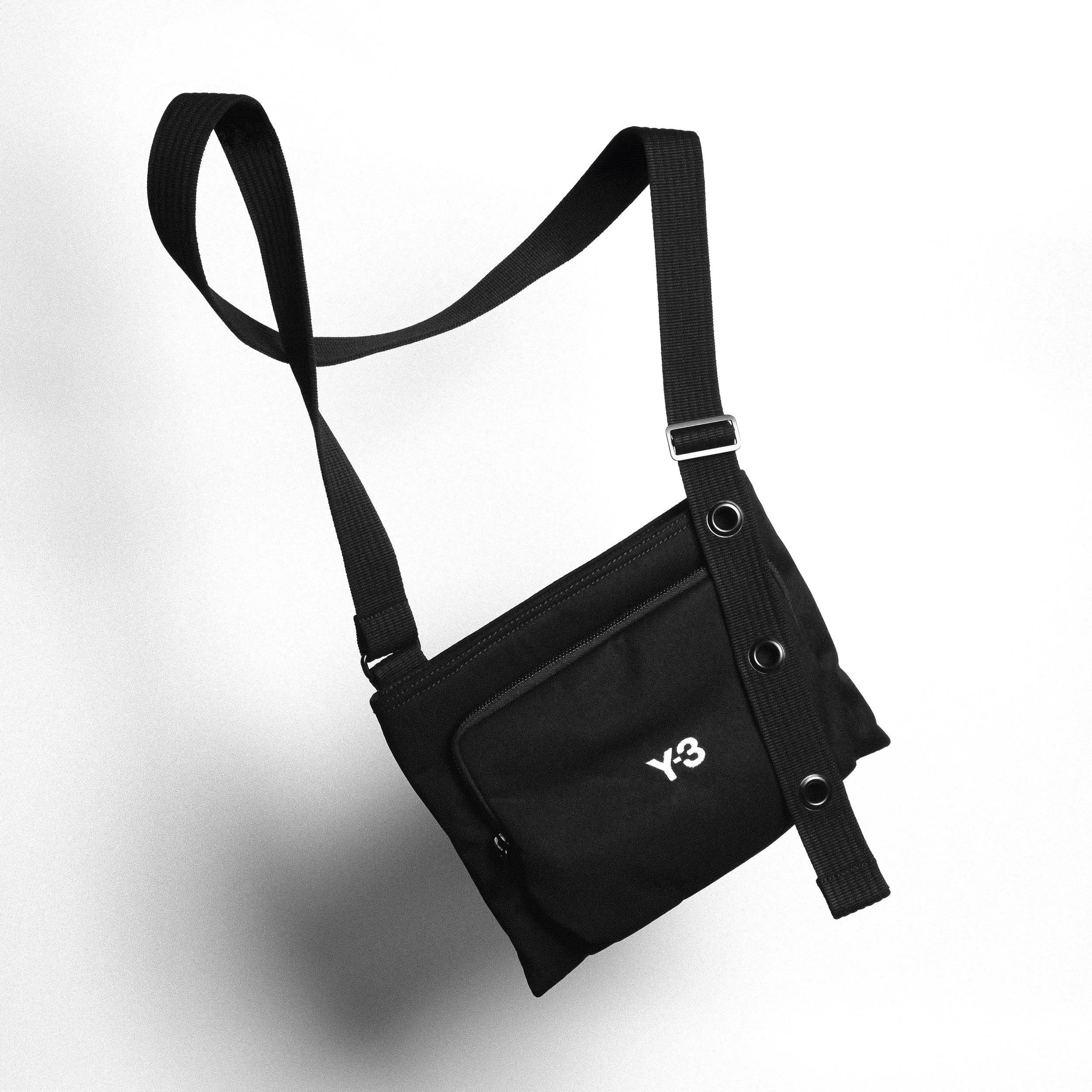 Y-3 Sachoche Bag in Black - POST 1.jpg