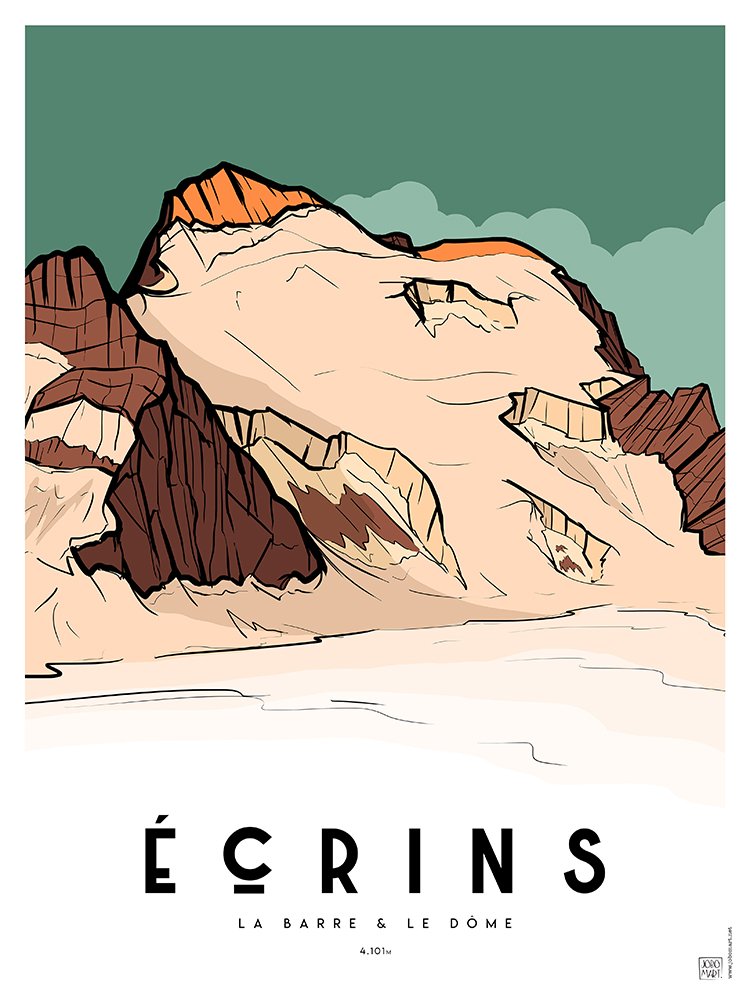 La Barre et le Dôme des Écrins (copia)