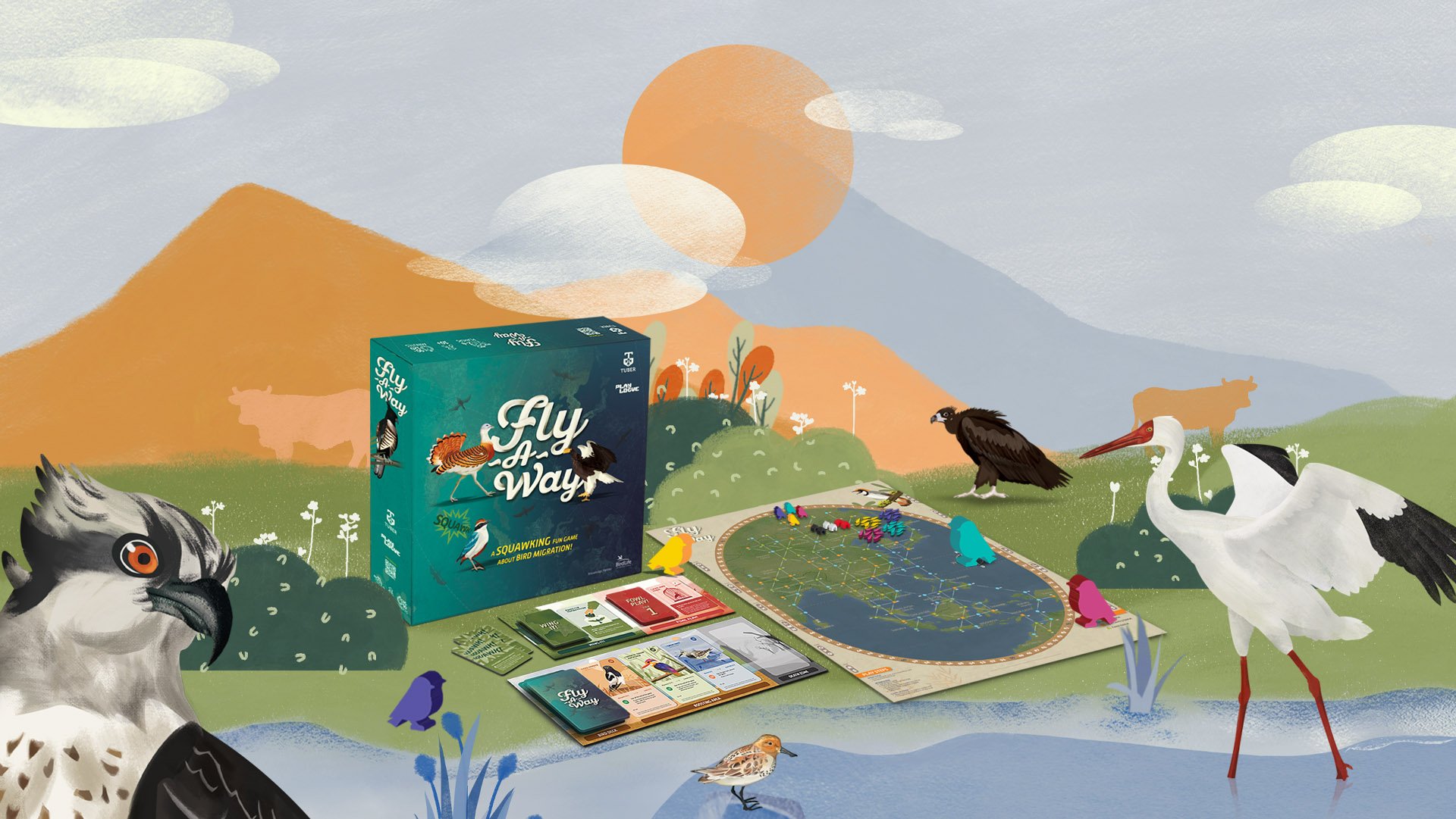 Fly-A-Way Game Display