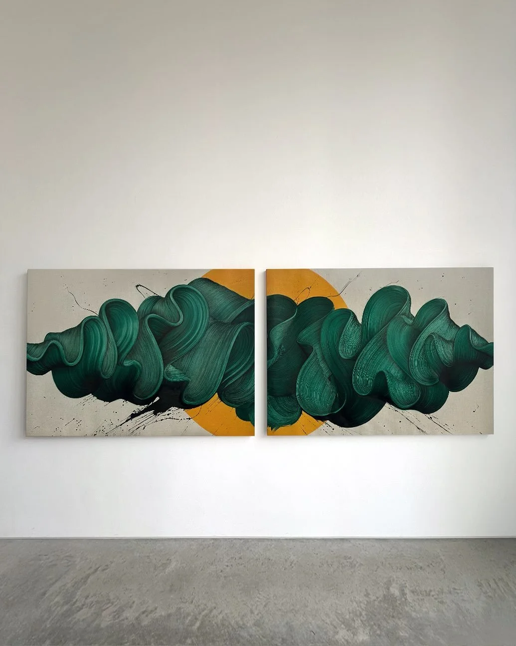 The central piece from my solo show in London this summer.

It speaks to our collective journey through transformation across culture, identity and politics.
A meditation on release, renewal and the possibility of building new futures we could not ha