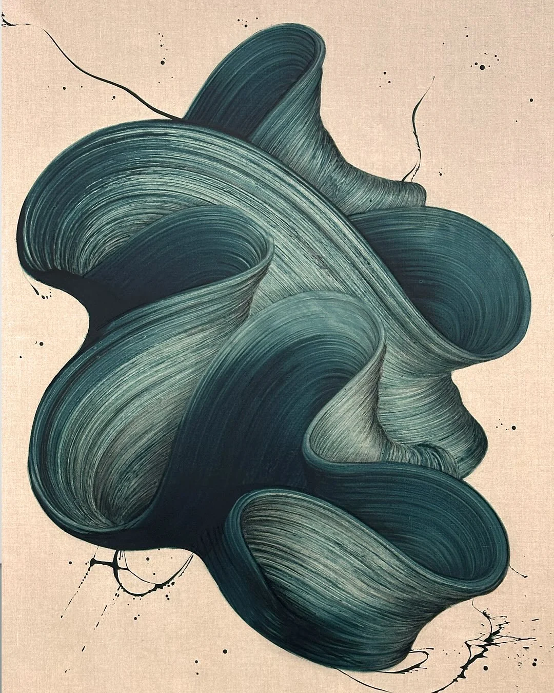 Pulse, 2025
122x91cm (48&rdquo;x36&rdquo;) 

#pulse #rhythm #presence