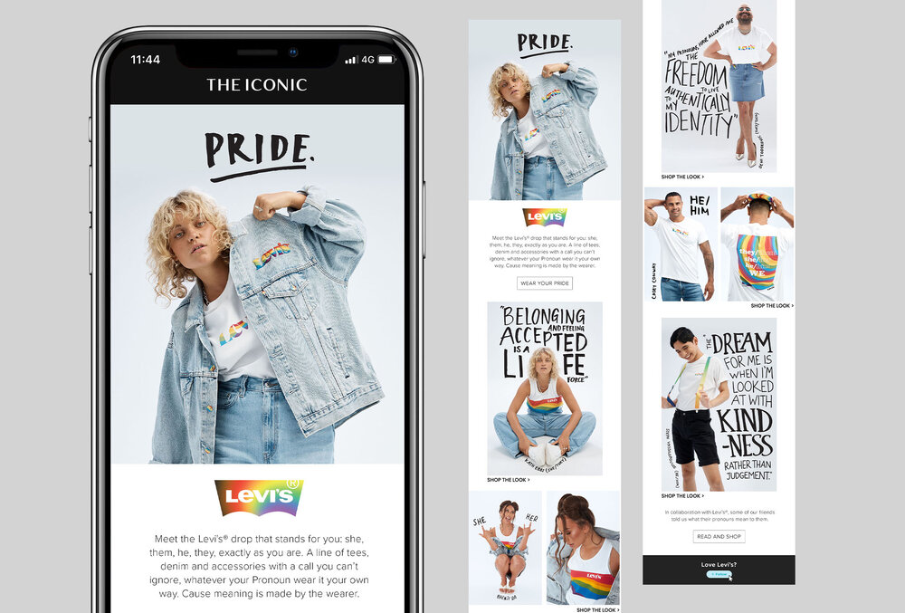 Levi's Pride Campaign — Angela Joseph