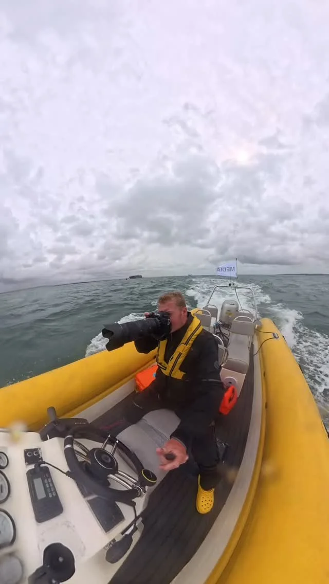 Solo mission this morning—driving and shooting in the chop as the Team Garm finish the offshore race. Fun, tough, and all part of the mornings work.
#AdmiralsCup #ContentCreator #OnTheWater #MarineMedia