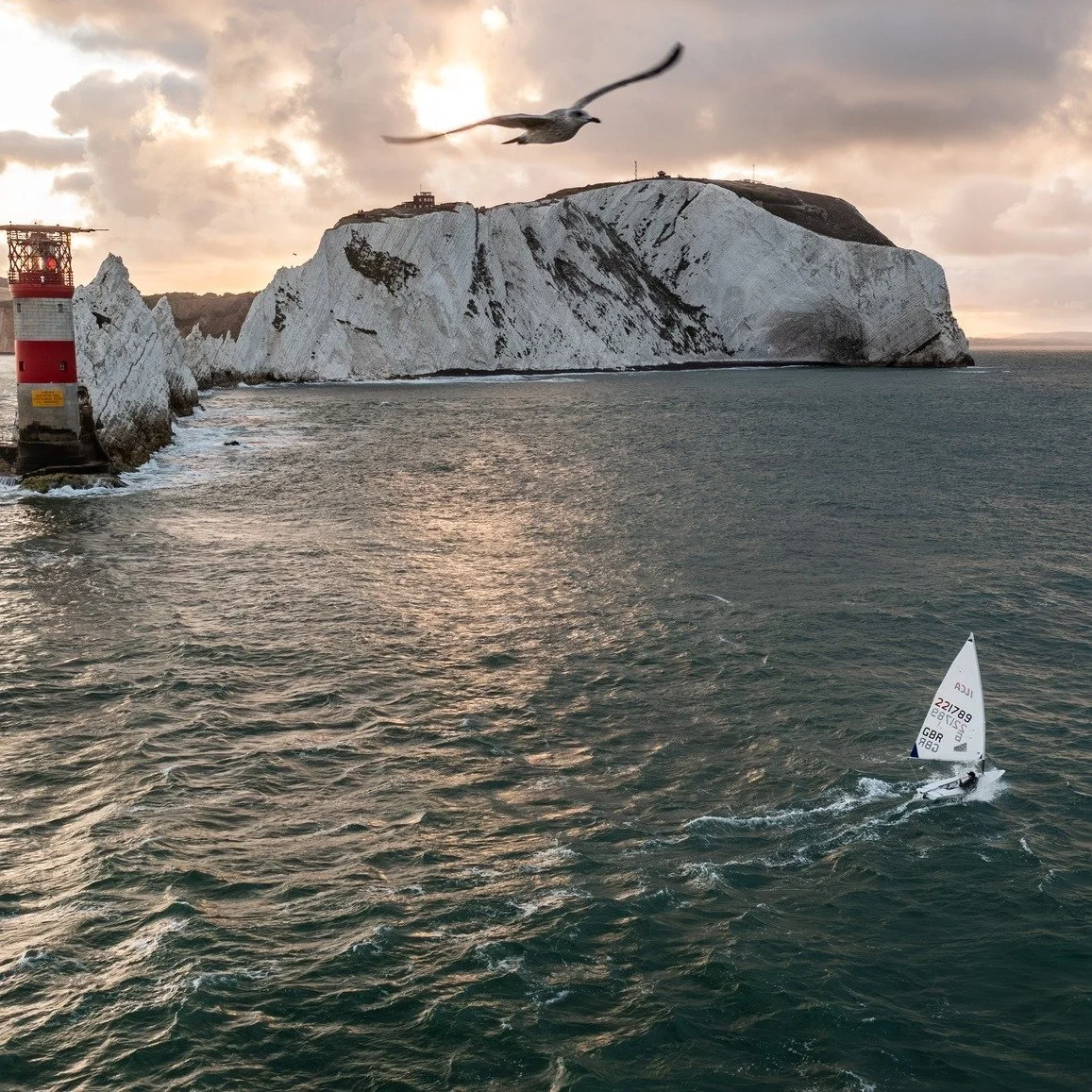 Out chasing a lap of the Isle of Wight with the camera,
Tate Kump took on the challenge to raise money for cancer research, and I had the job of capturing it. Started on the water in the RIB, then hopped ashore to keep up from land — and he di