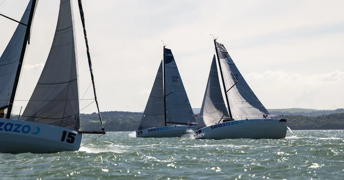 Yesterday marked the start of the second round of qualifying for the Offshore Worlds, with the fleet due back this morning and a few places still to be decided.
For me, it’s been great to be out on the water capturing the action — and als