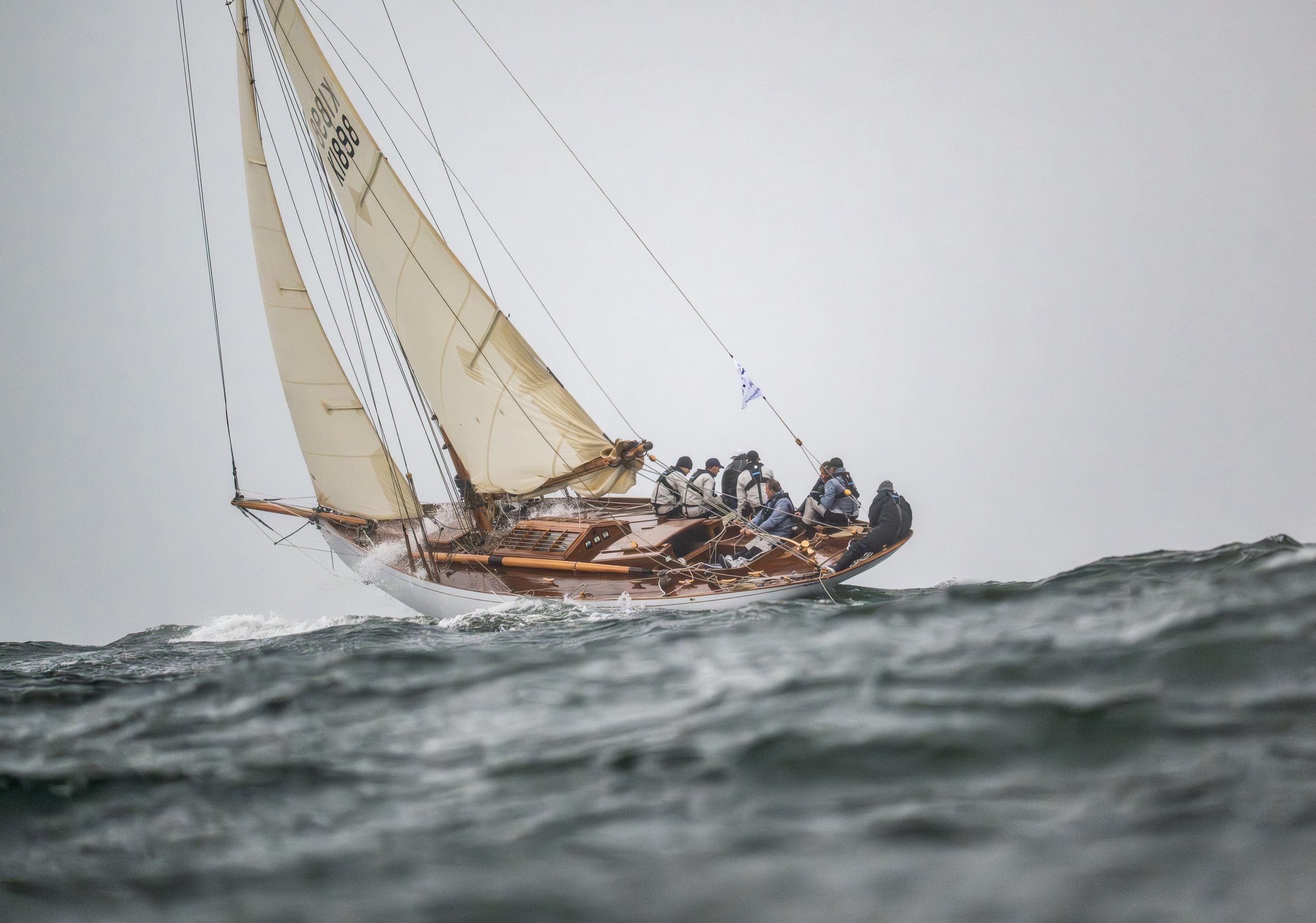 One of the best days I&rsquo;ve had on the water in a long time.

The Clyde was serving up rough seas, plenty of spray, and exactly the sort of conditions these beautiful old yachts were built for. Seeing them charging through it all, doing what they
