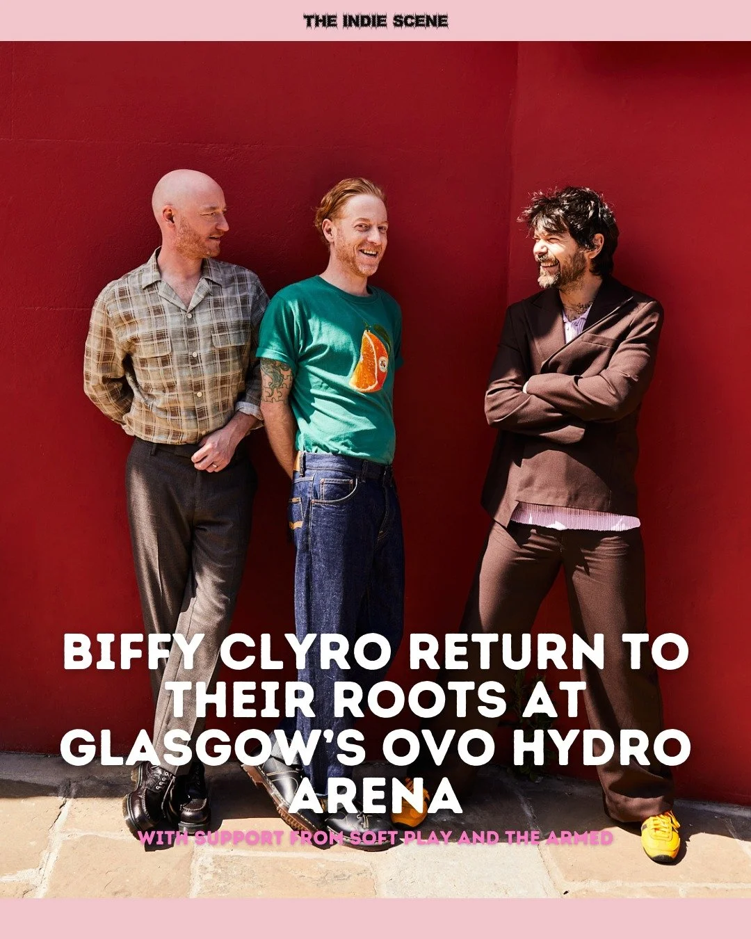 Biffy Clyro bring latest album 'Futique' back home to Glasgow's OVO Hydro, with support from SOFT PLAY and The Armed. 

🔗 Read the full review via the link in @the1ndiescene's bio.