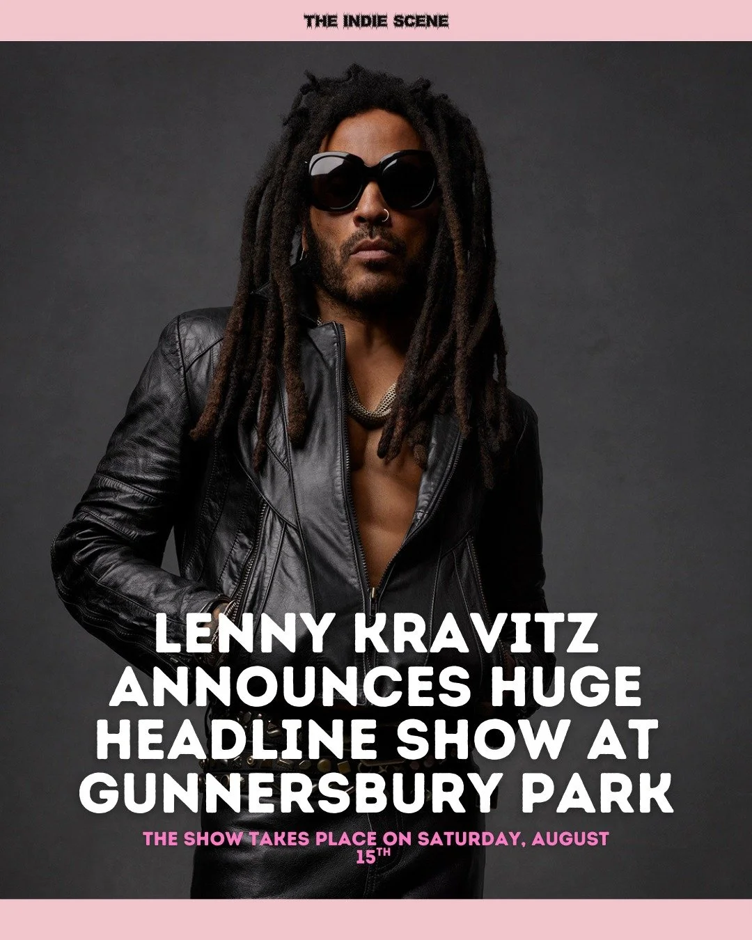 Rock icon Lenny Kravitz announces huge outdoor show at London's Gunnersbury Park, with Leon Thomas, Joss Stone, Brooke Combe and De'Wayne set to perform on Saturday, August 15th. 

🔗 Find out more via the link in @the1ndiescene's bio.