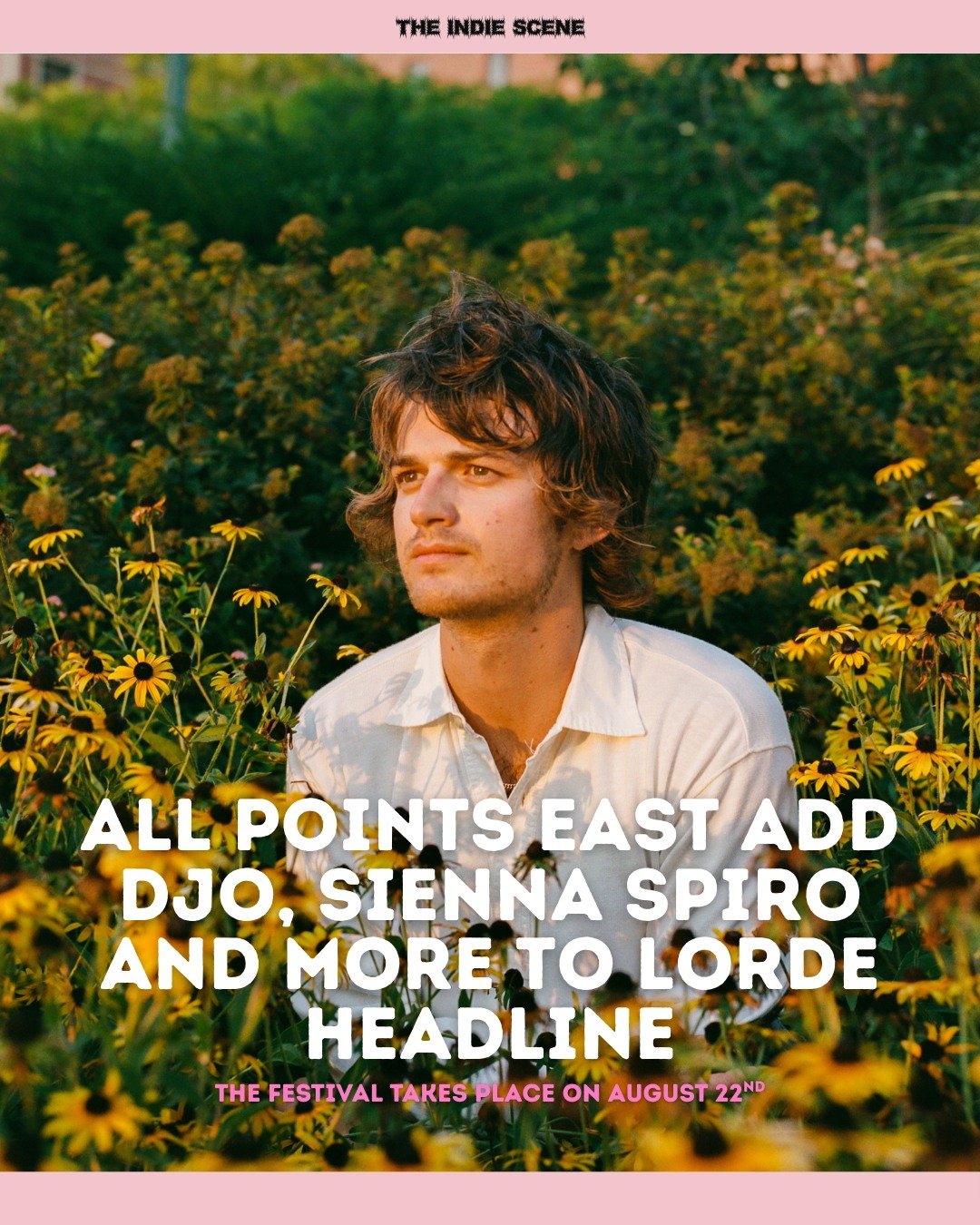 As if All Points East's Lorde headline day couldn't get any better, the festival have added Djo, Sienna Spiro, Erin LeCount and Erika De Casier to an already impressive line-up of PinkPantheress, Zara Larsson and Audrey Hobert. 

🔗 Find out more via