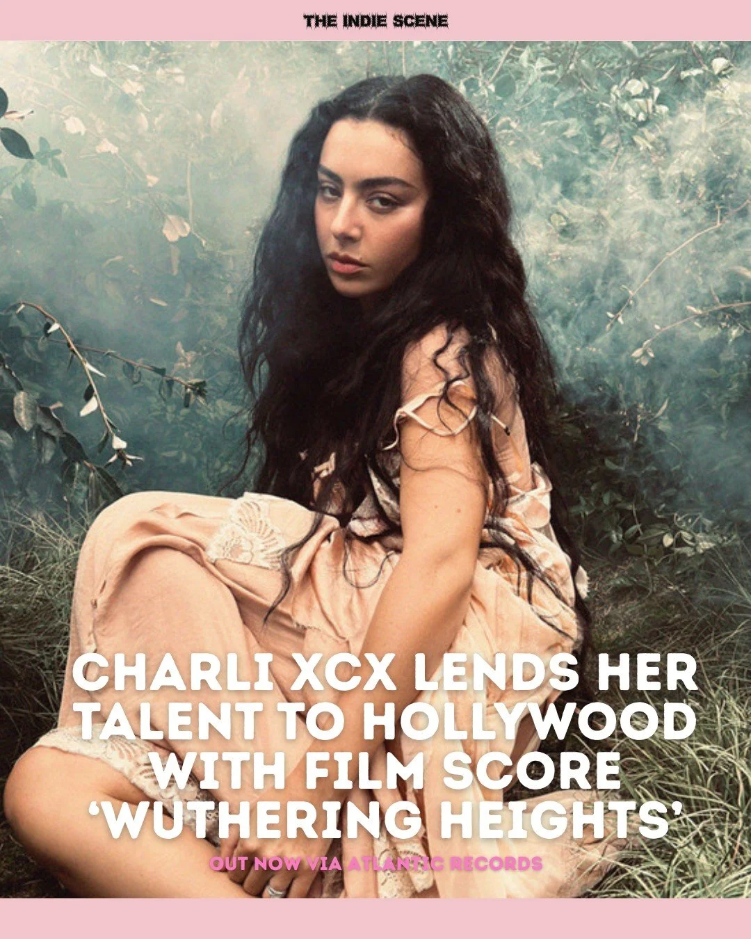 Charli xcx expands her discography with a full film score for Emerald Fennell's interpretation of 'Wuthering Heights', out now via Atlantic Records.

🔗 Read the full review via the link in @the1ndiescene's bio.
