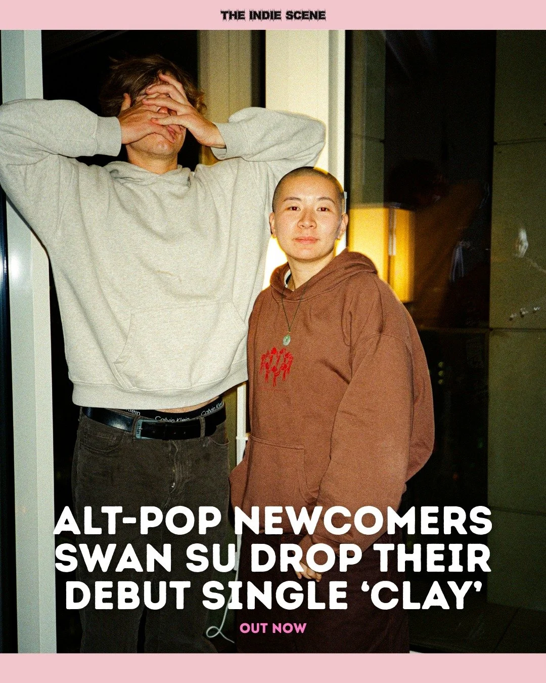 London's new alt-pop duo Swan Su, consisting of vocalist Sarah Su and producer Will Goldsmith, have shared their first release 'Clay'. 

🔗 Read and listen via the link in @the1ndiescene's bio.