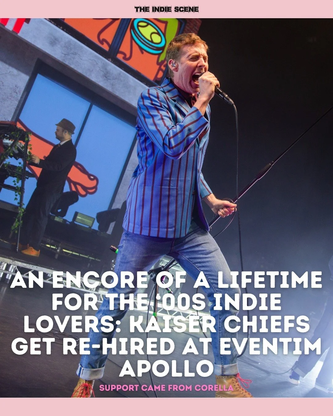 Kaiser Chiefs riled up the London crowd on their 'More Employment' tour, delivering a cover of Blitzkrieg Bop by The Ramones towards the end of the evening. 

📸 Jamie MacMillan

🔗 Find out more via the link in @the1ndiescene's bio.