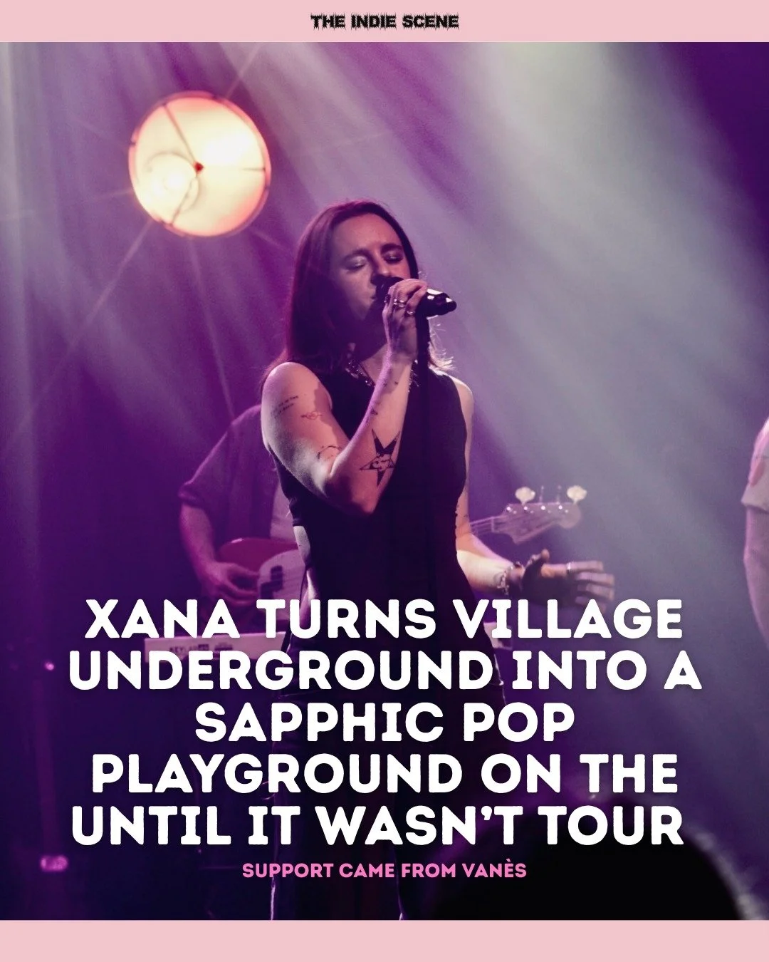 After releasing the deluxe version of her 2024 album 'The Sex Was Good Until It Wasn&rsquo;t' last year, Canadian pop star Xana brought her mesmerising set to London's Village Underground with VAN&Egrave;S on support duties. 

📸 @billieinthepit 

🔗