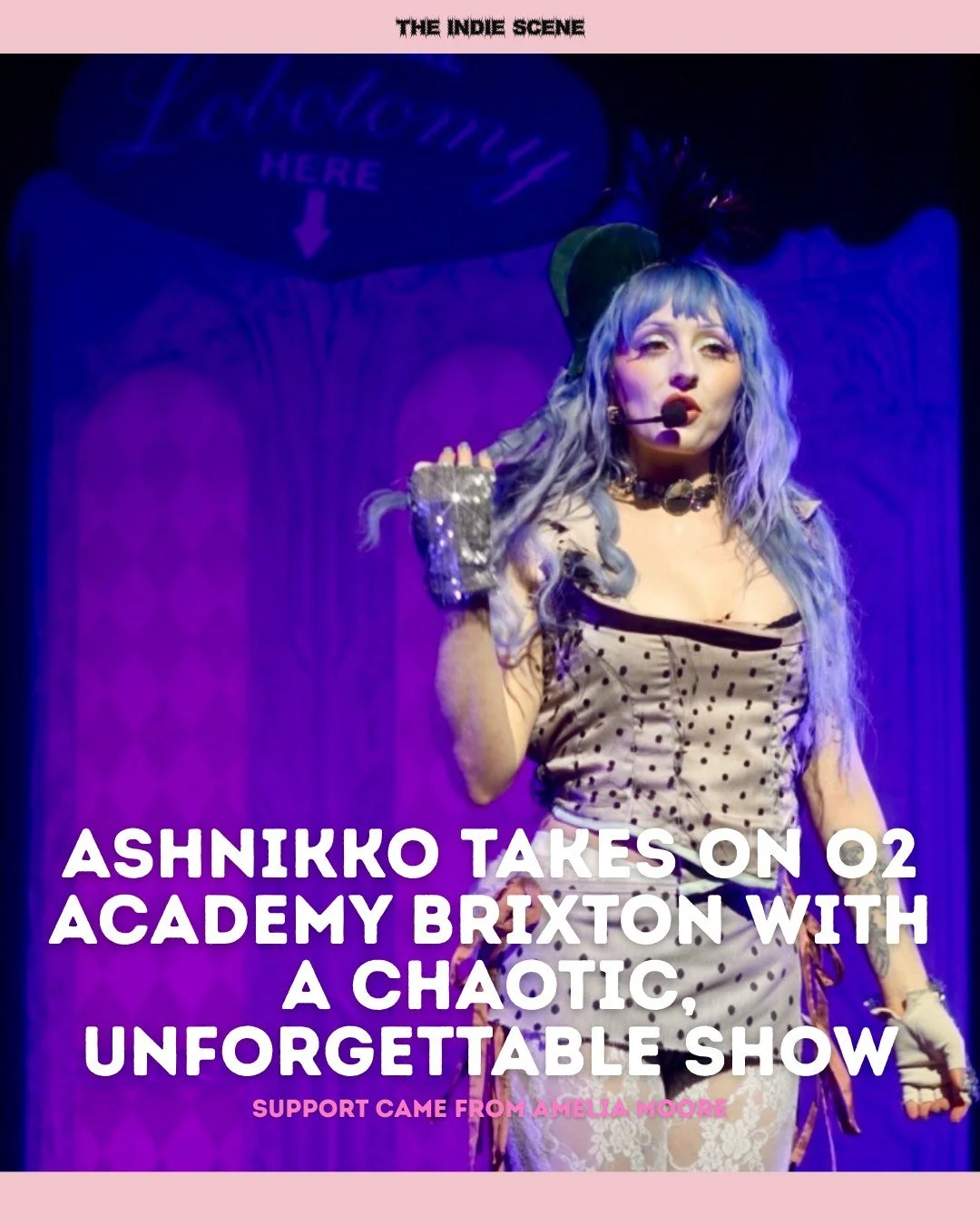 Ashnikko brought their latest album 'Smoochies' to London's O2 Academy Brixton for a two-night stint at the iconic venue. 

📸 @billieinthepit 

🔗 Read and see the full gallery via the link in @the1ndiescene's bio.