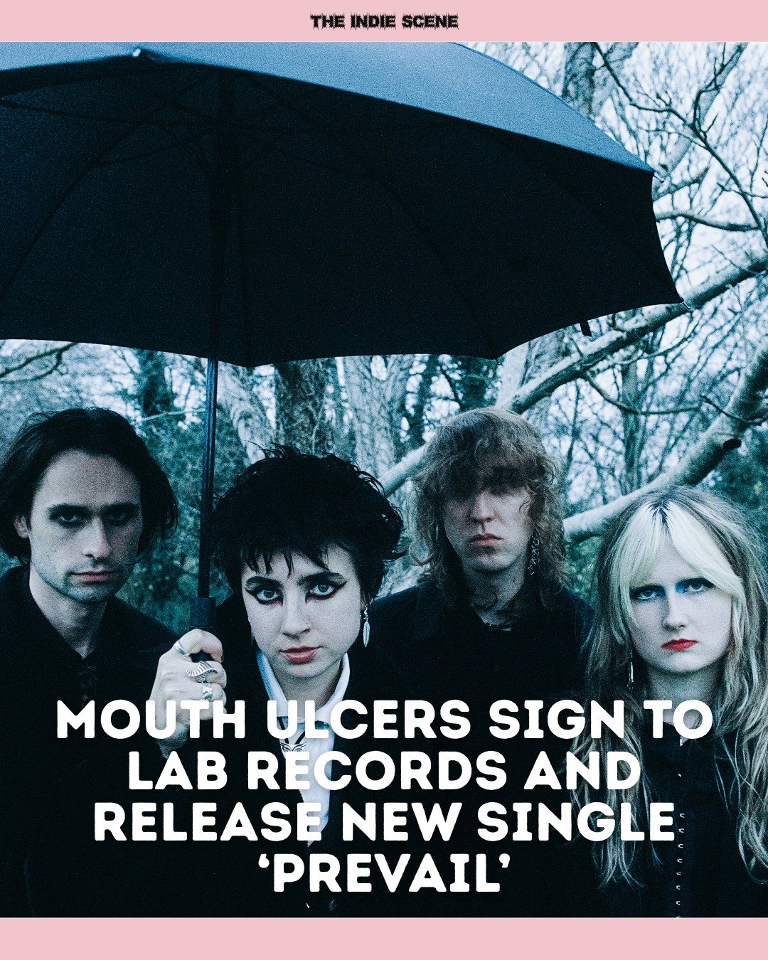 London's Mouth Ulcers step it up a notch with 'Prevail', their first track on their new label LAB Records. 

🔗 Listen and read via the link in @the1ndiescene's bio.