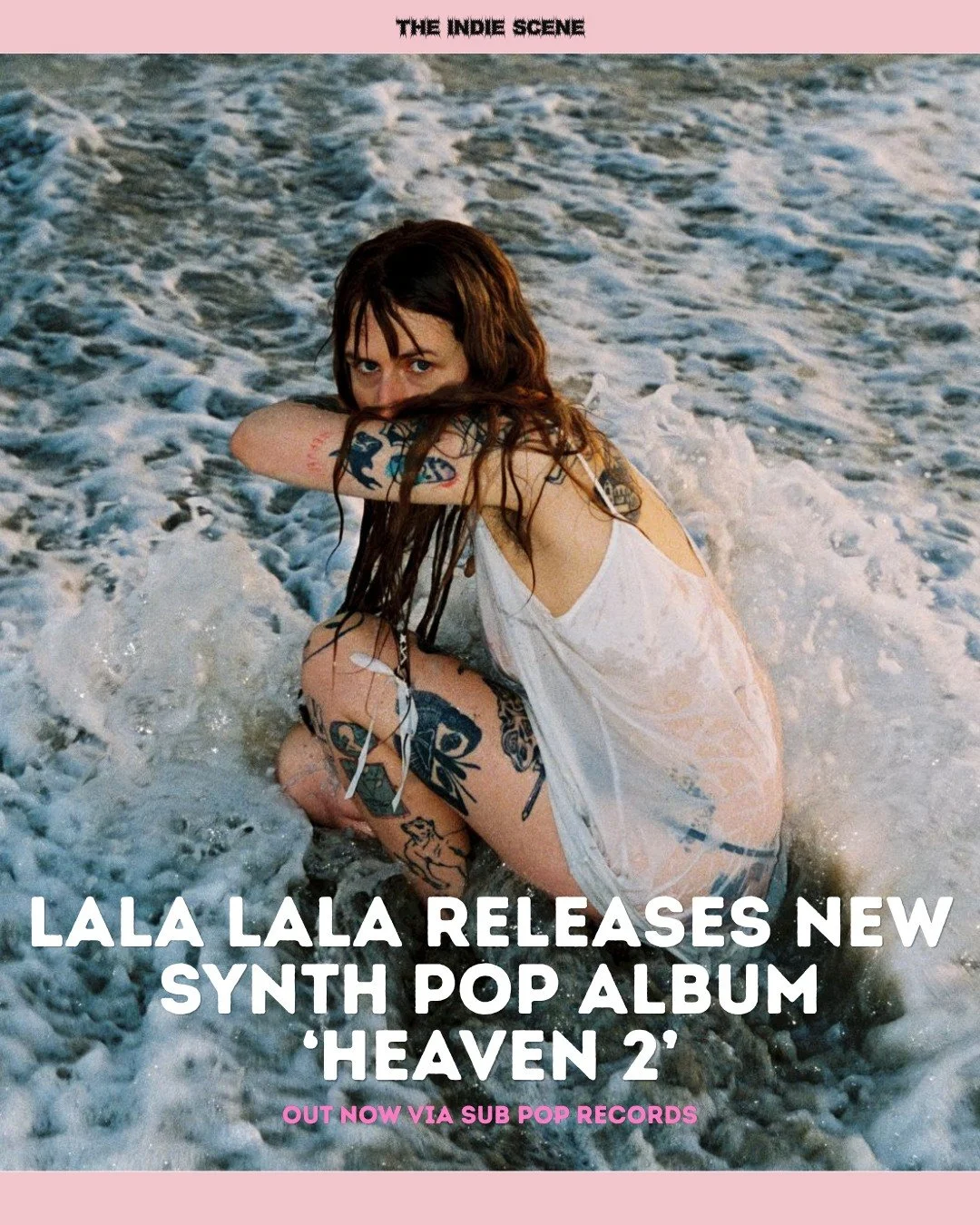 Lala Lala returns with her first album on Sub Pop, 'Heaven 2', the follow-up to 2024's 'if i were a real man i would be able to break the neck of a suffering bird'. 

🔗 Read our ★★★★★ review via the link in @the1ndiescene's bio.