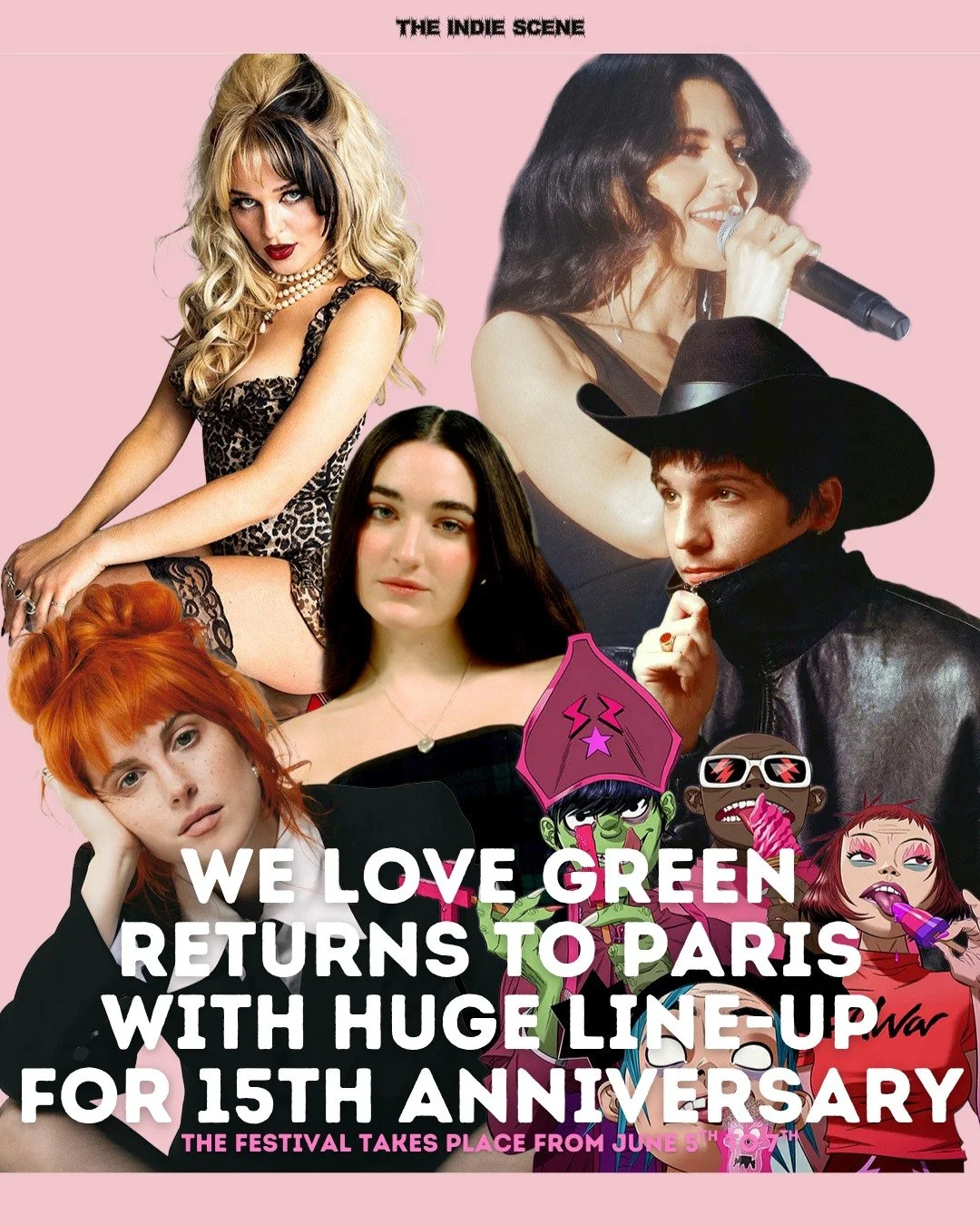 We Love Green prepares to bring an incredible line-up to Bois de Vincennes Park in Paris, with the likes of ROLE MODEL, BB Trickz, Soulwax and more joining already announced Gorillaz, Little Simz and Hayley Williams for what might be one of the best 