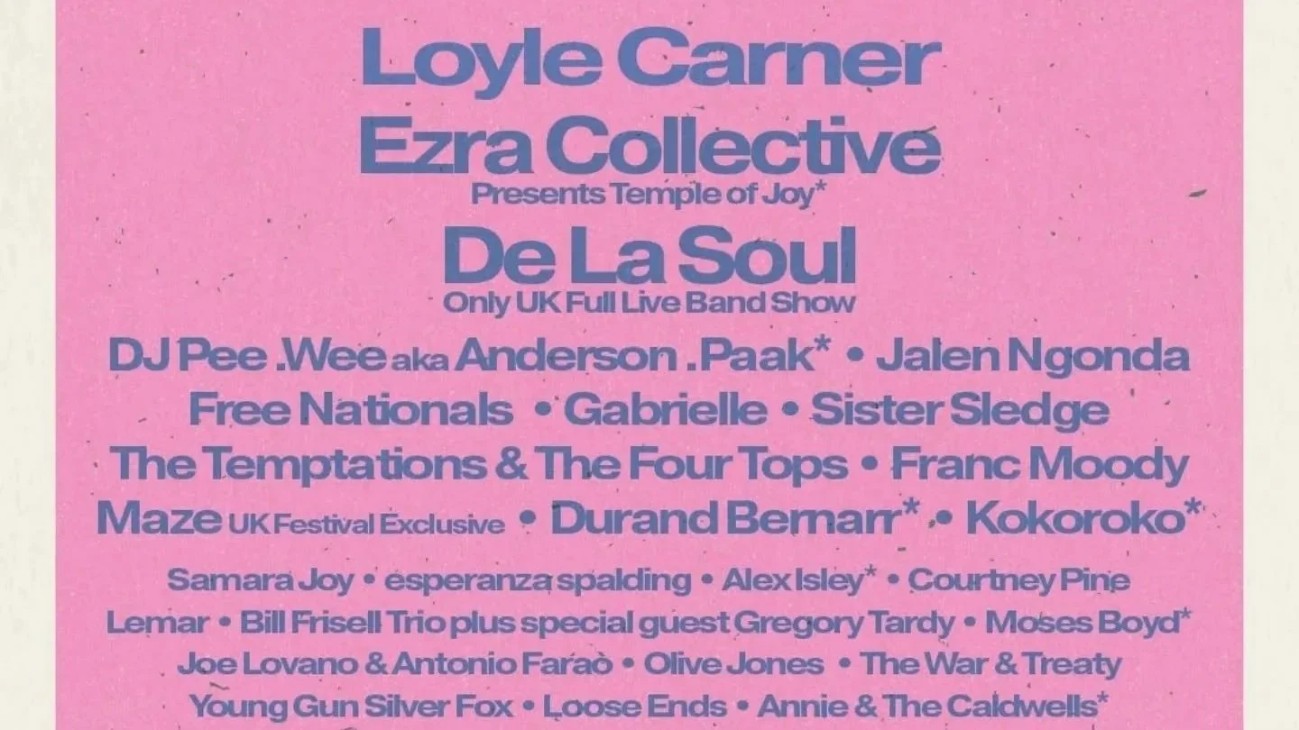 Love Supreme is shaping up to be the festival of the Summer with over 25 acts added to the 2026 line-up