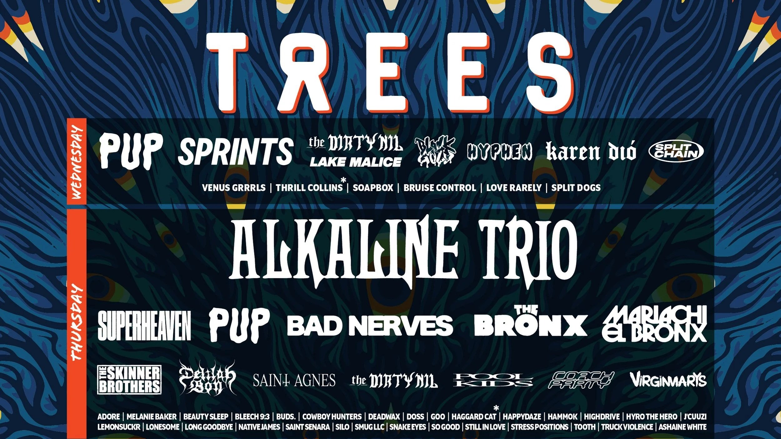 2000trees drop the final 24 bands joining the lineup for 2026