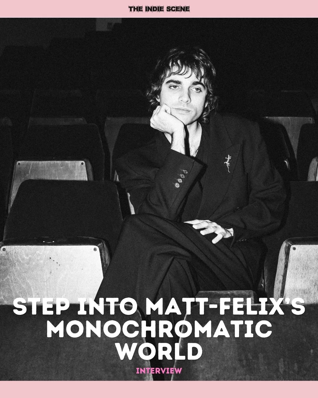 Matt-Felix&rsquo;s work feels as much like a film as it does music. 

With his new track &lsquo;The Carnival&rsquo; out today, we chatted to him about influences, live shows and the world he&rsquo;s building through song. 

🔗 Read the full feature v