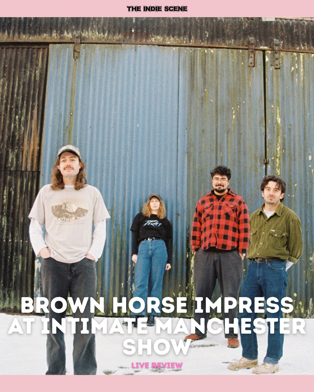 Norwich's Brown Horse deliver a delightful performance as part of Manchester Folk Festival. 3rd album, 'Total Dive', is out now. 

🔗 Read the full review via the link in @the1ndiescene's bio.