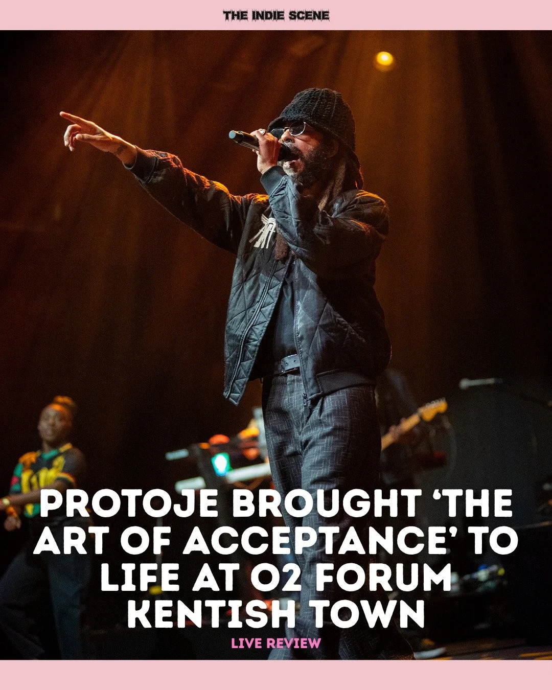 Protoje brought new album 'The Art of Acceptance' to London's O2 Forum Kentish Town for a captivating performance, with support from Becca Dudley and Izzy Bossy.

📸 Jonny Guardiani 

🔗 Read the full review via the link in @the1ndiescene's bio.