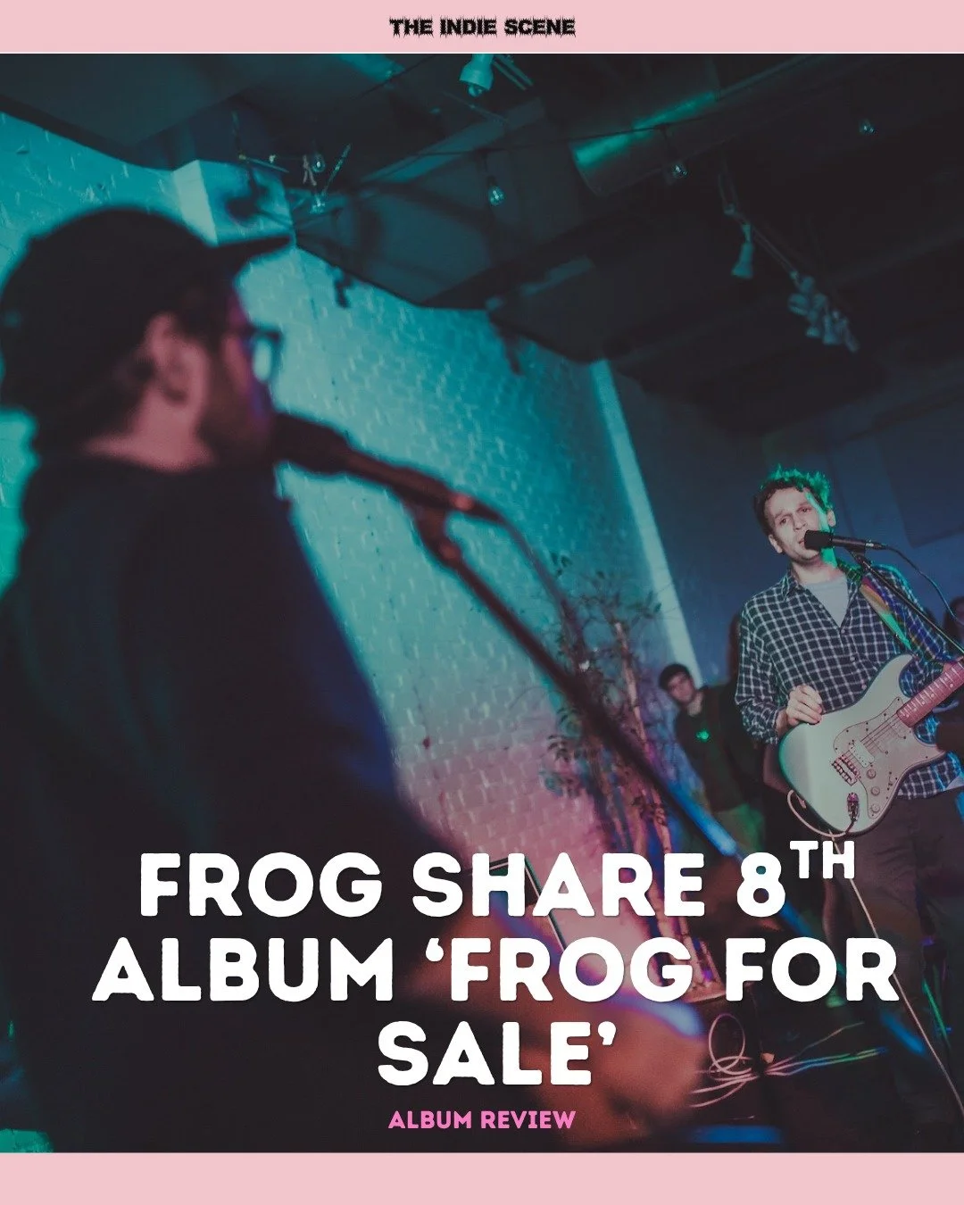 Frog drop 8th album 'Frog For Sale', and make a solid bid for one of the best albums of the year so far. 

🔗 Read the ★★★★★ review via the link in @the1ndiescene's bio.