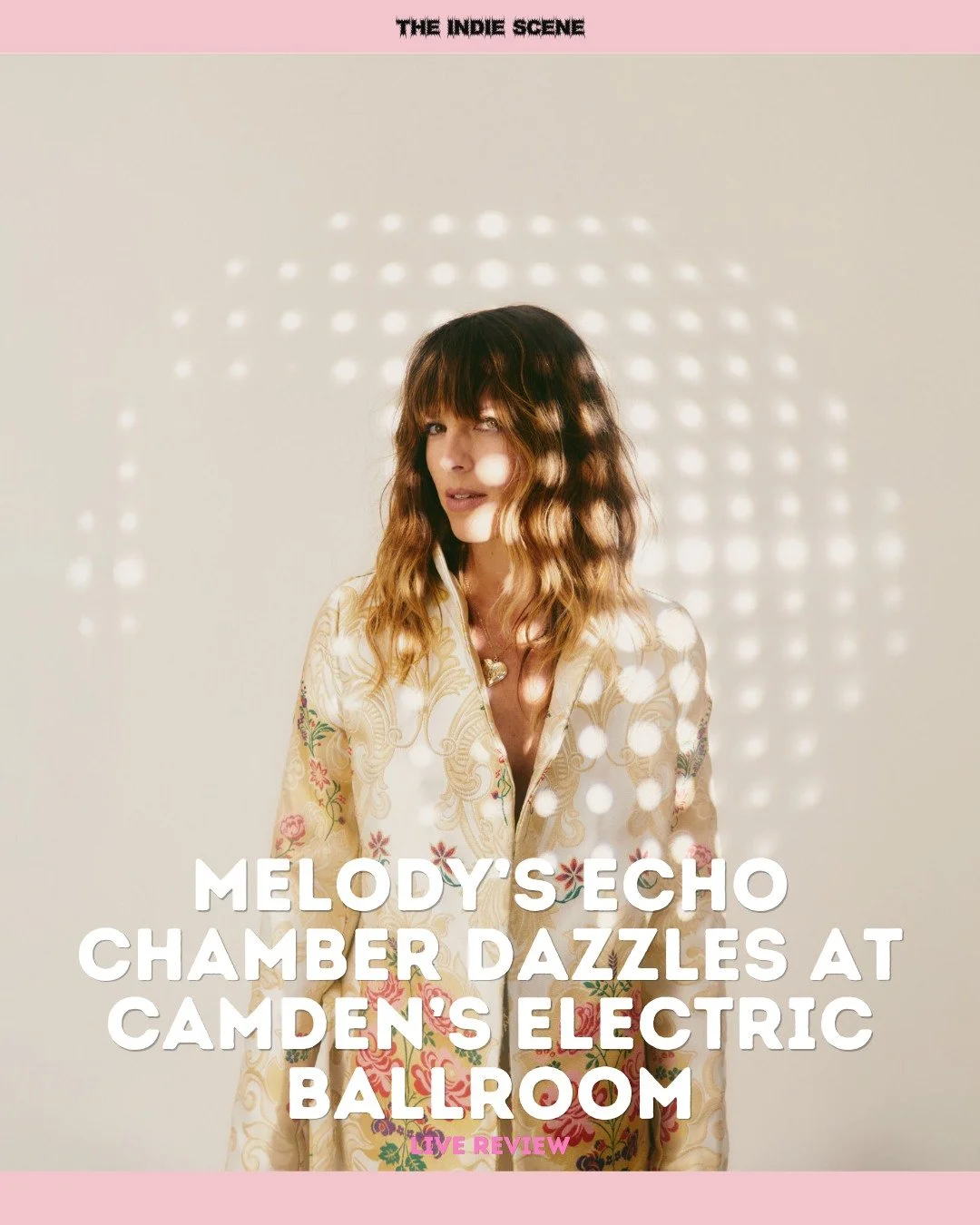Melody Prochet, aka Melody's Echo Chamber, brought her 2025 album 'Unclouded' to London's Electric Ballroom for an enchanting live set. 

🔗 Read the full review via the link in @the1ndiescene's bio.