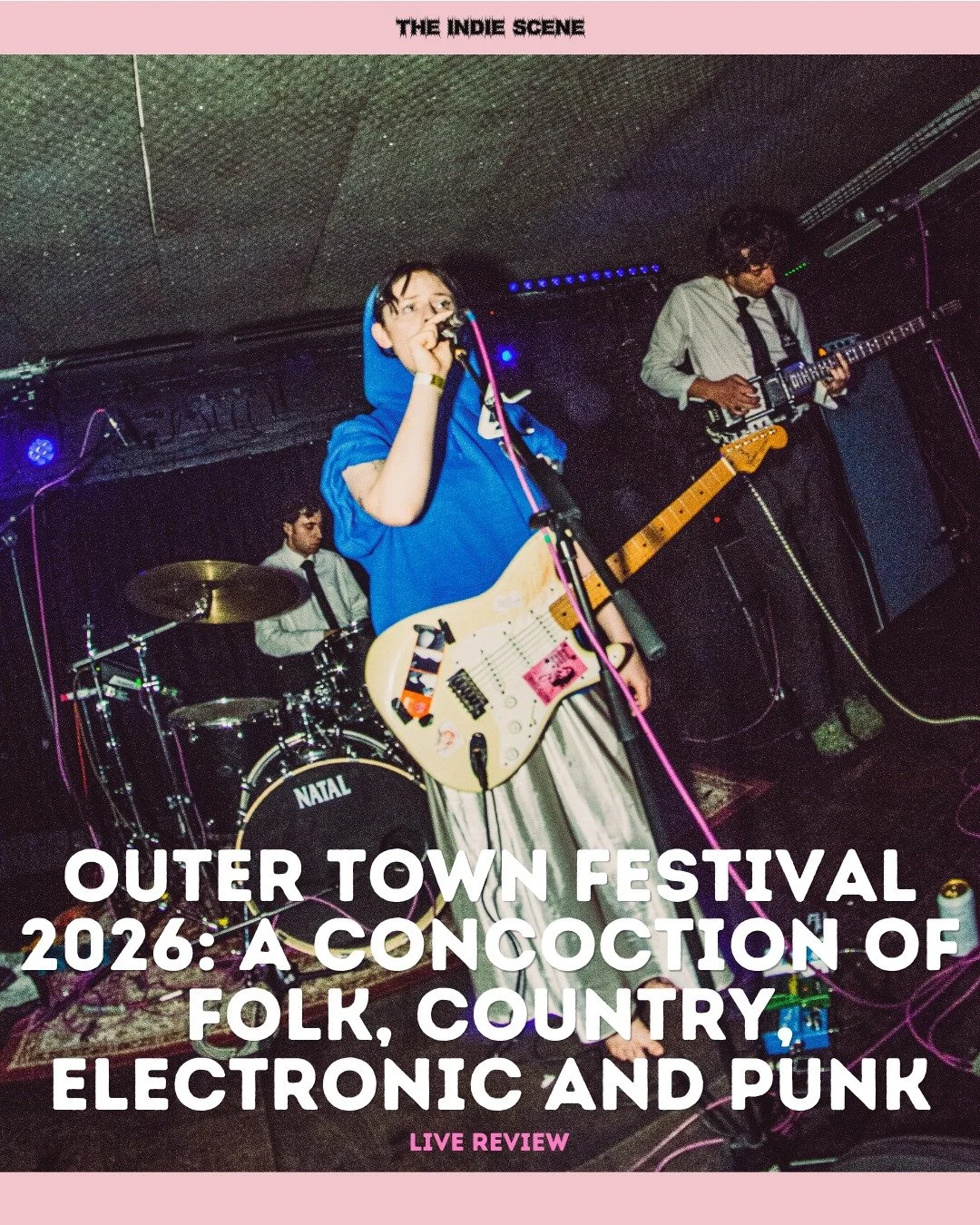 Outer Town Festival brings its fantastic line-up to Bristol once more, with the likes of TTSSFU, Do Nothing, The Slow Country, Honeyglaze, Brown Horse and more gracing the stages for a festival to remember. 

📸 Ashley Evans

🔗 Read the full review 