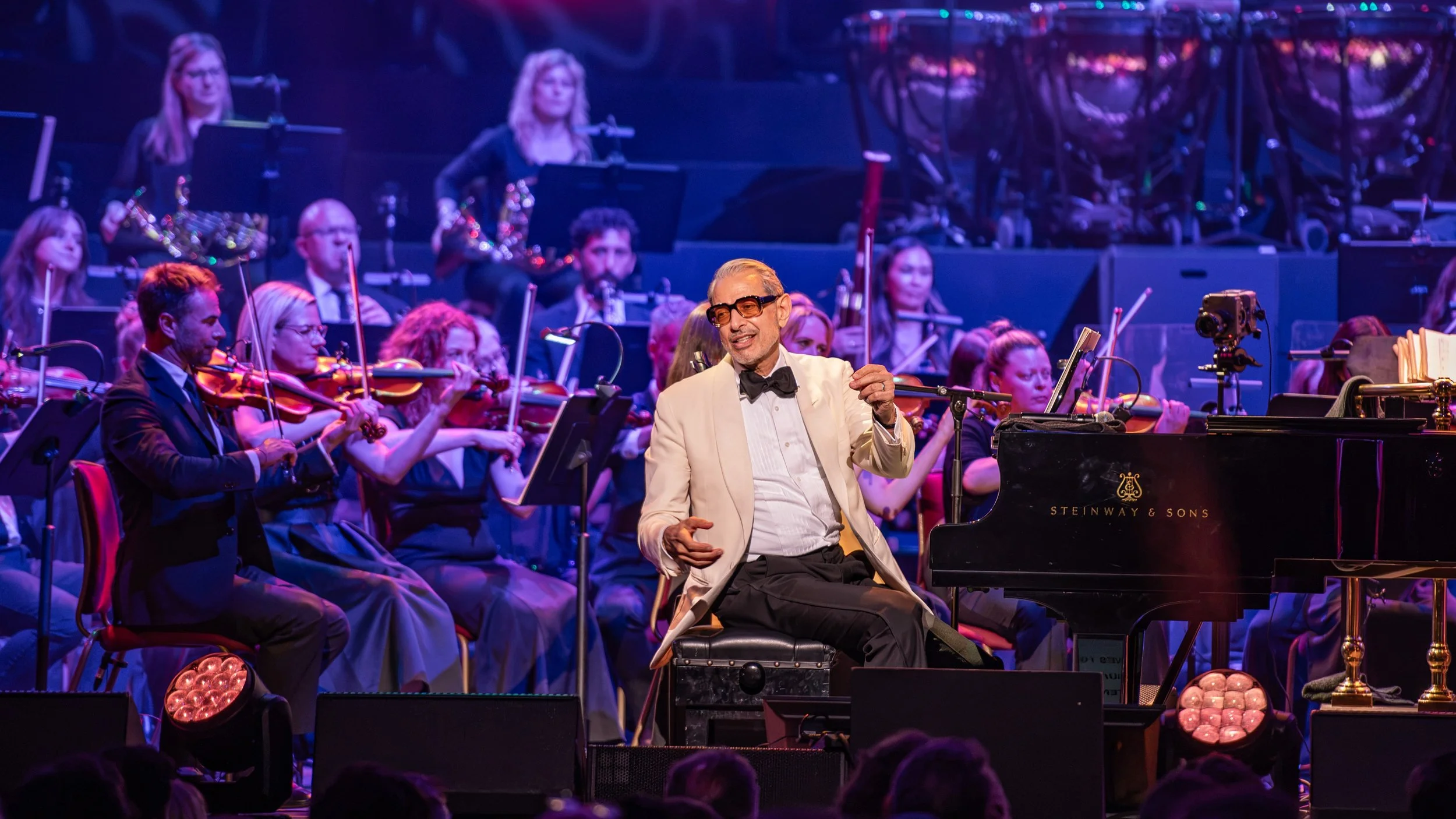 Jeff Goldblum &amp; The Mildred Snitzer Orchestra bring Hollywood swing to the Royal Albert Hall