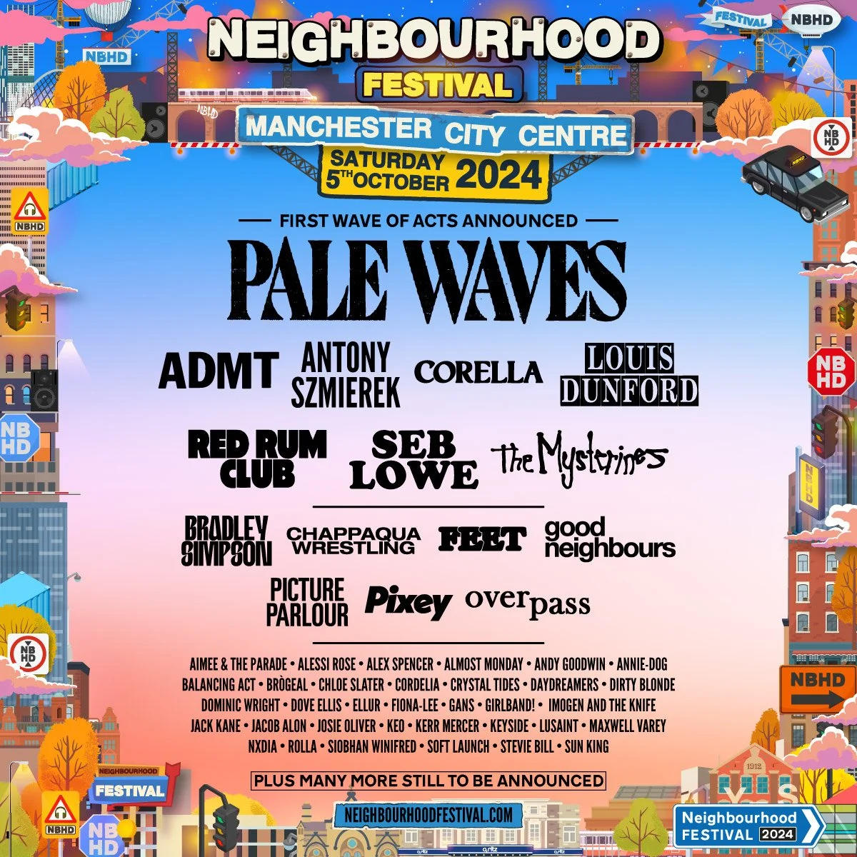 Neighbourhood Festival announce line-up for October — THE INDIE SCENE