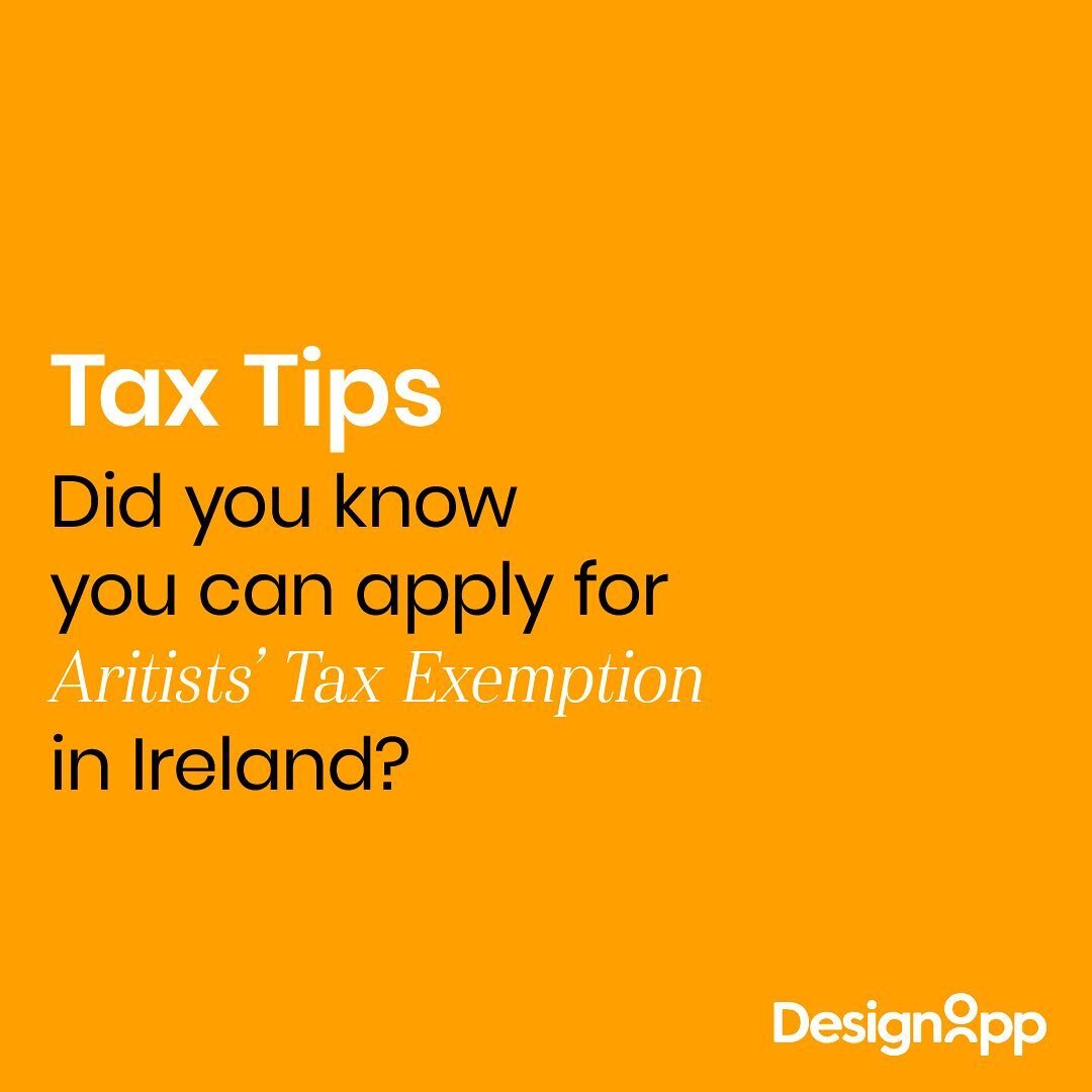 Revenue&rsquo;s best kept secret 👀 If you qualify for Artist exemption you don&rsquo;t pay income tax on income from projects that have cultural or artistic merit. This is especially useful for children&rsquo;s book illustrators and artists and phot