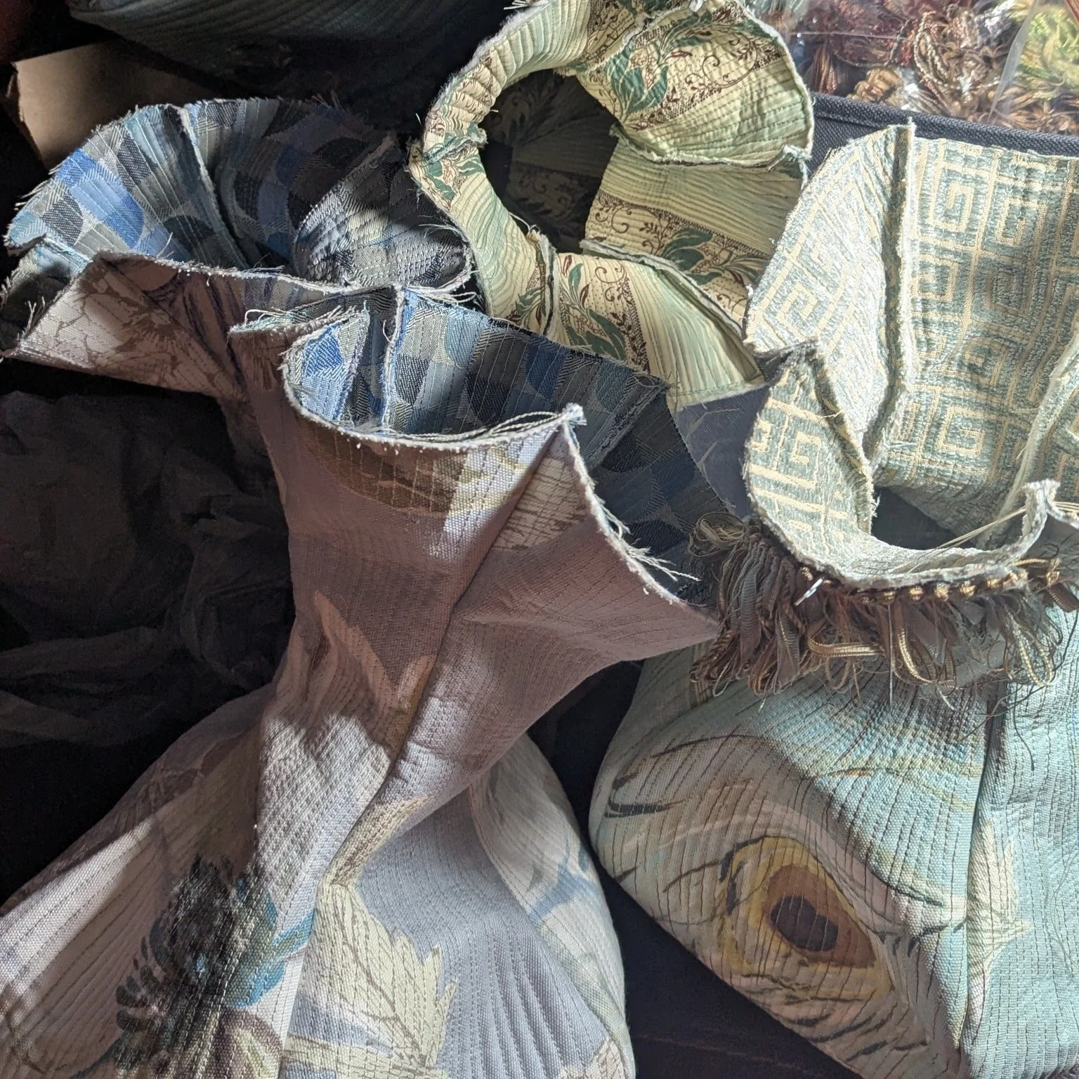 So many vessels waiting to be finished