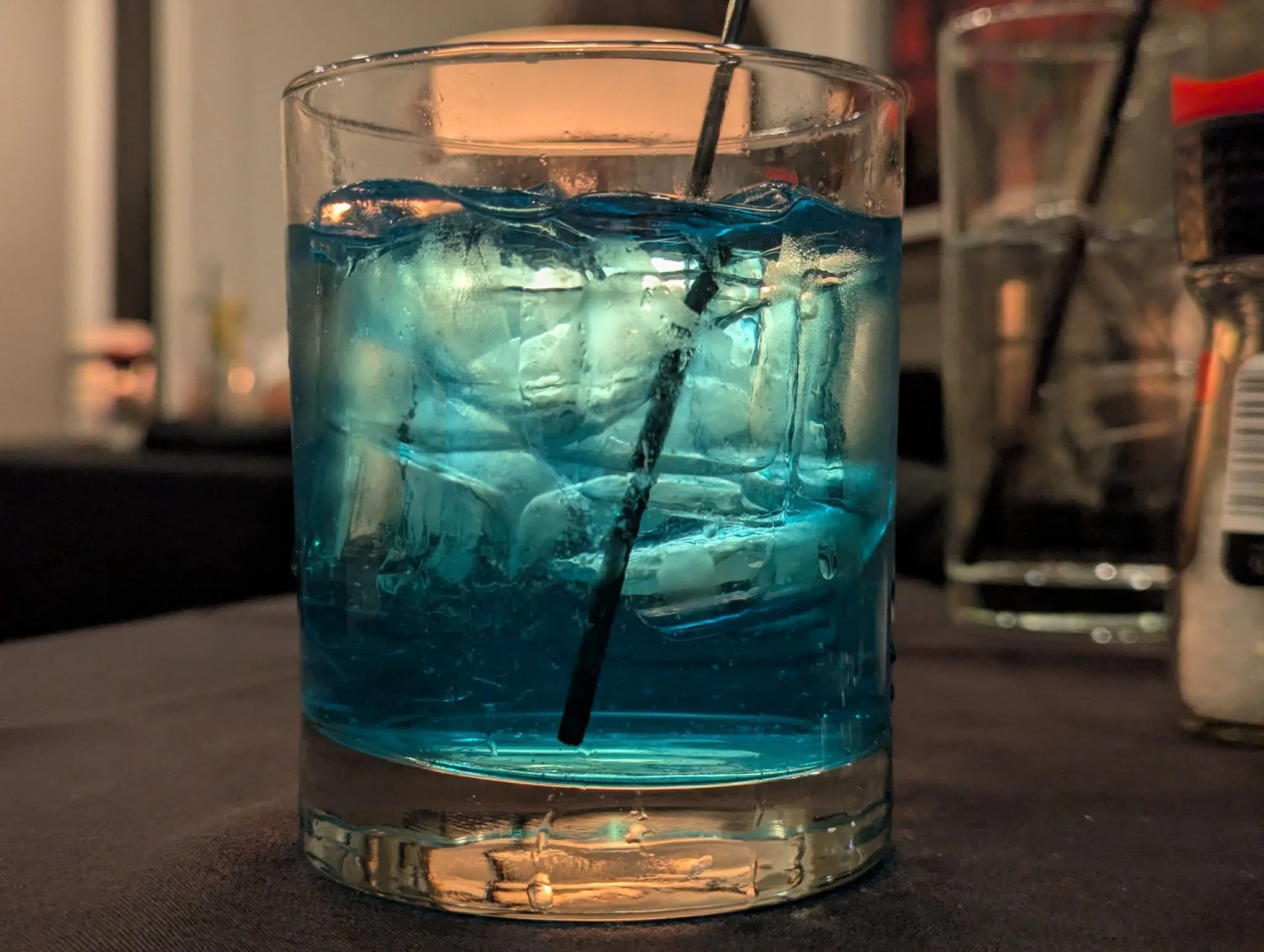 It's turning my teeth blue 💙