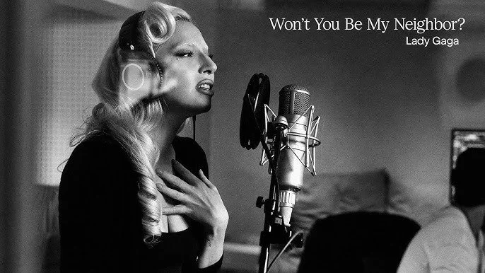 Lady Gaga singing Mister Roger's "Won't you be my Neighbor'
https://youtu.be/e3o5FIXoK84