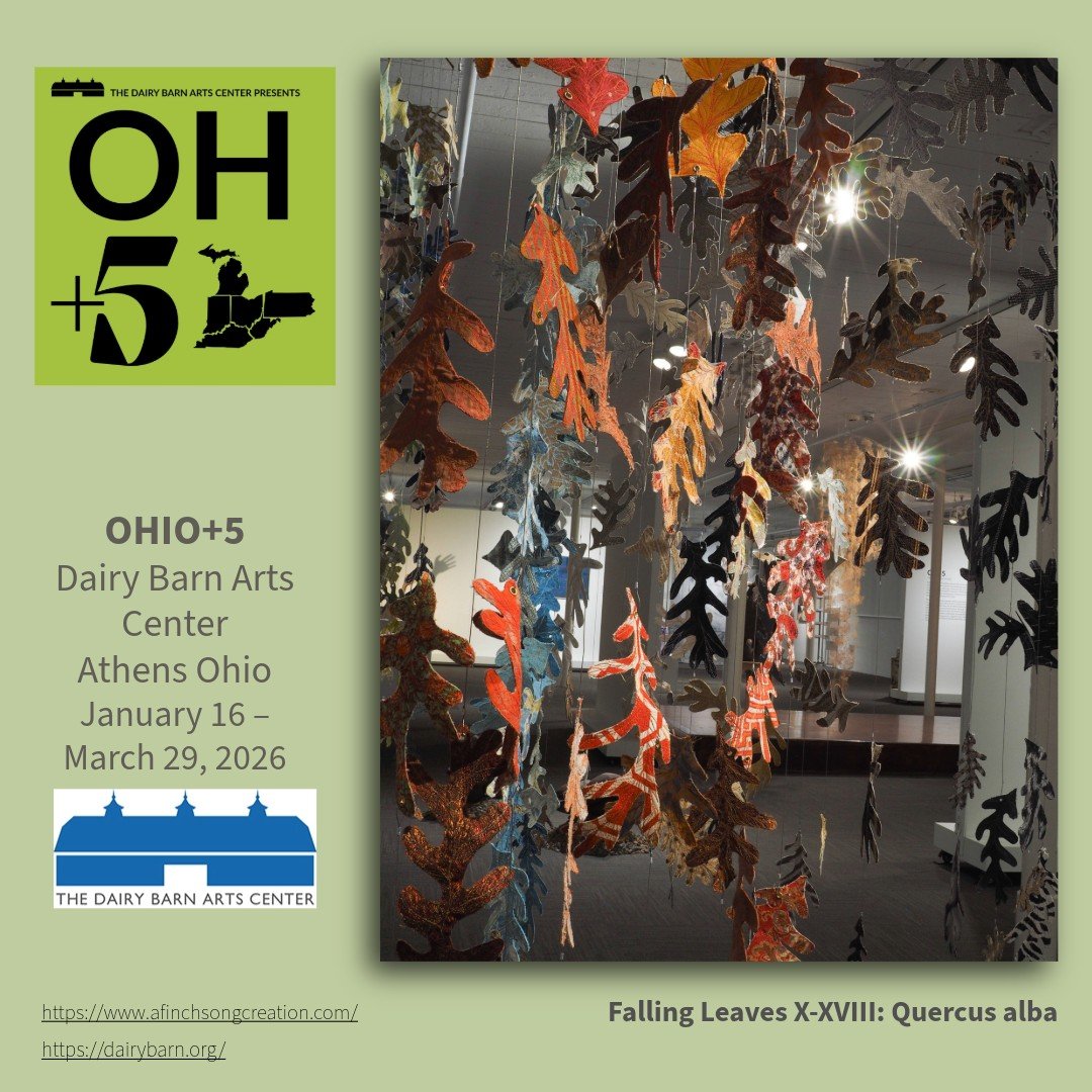 The OH+5 exhibition celebrates the creative pulse of the Midwest and Appalachia through a dynamic survey of contemporary artwork by artists living in Ohio and its 5 bordering states: Indiana, Kentucky, Michigan, Pennsylvania, and West Virginia. Now i