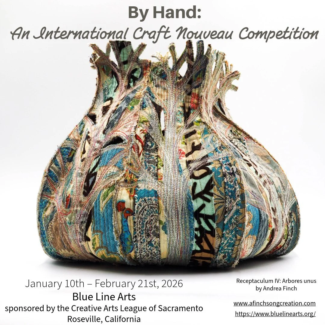 Vote for me!
Go to @bluelineartsorg website
Click on the By Hand show
Scroll down and vote for me!
I wish I lived back in California again. The By Hand show has been such a delightful experience. My work is front and center, on the cover and I love t