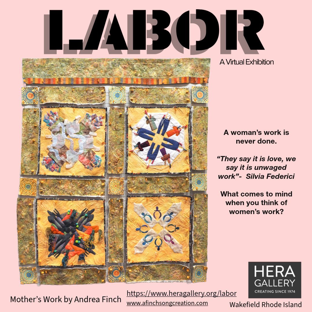 LABOR: A Virtual Exhibition 2026
@hera_gallery  has curated a selection of 52 works that speak to the invisible job descriptions most often designated to those assigned female at birth. LABOR will take place throughout the year of 2026. All selected 