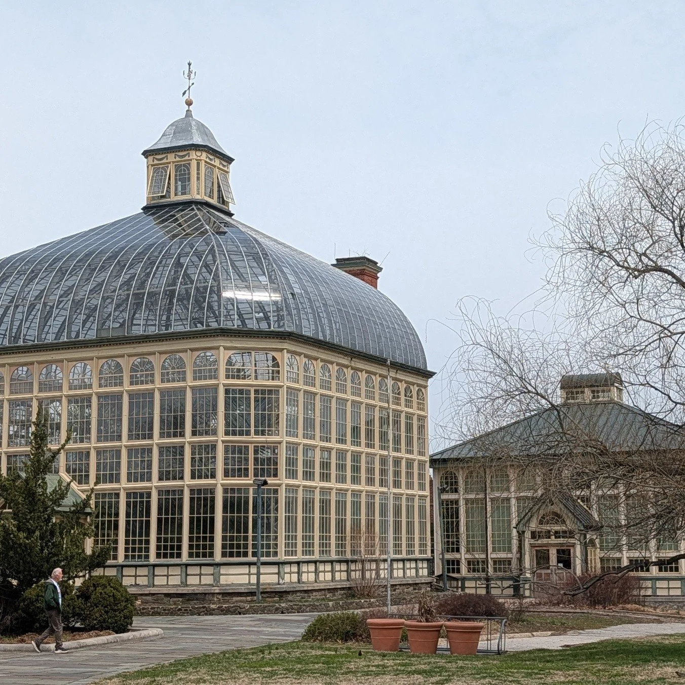 To start my botanical/art week at the Howard Peters Rawlings Conservatory &amp; Botanical Gardes in Baltimore @rawlingsconservatory. 
What a jewel!
I dropped off 4 pieces for their art show.  Coming back when I have more time to explore and more than