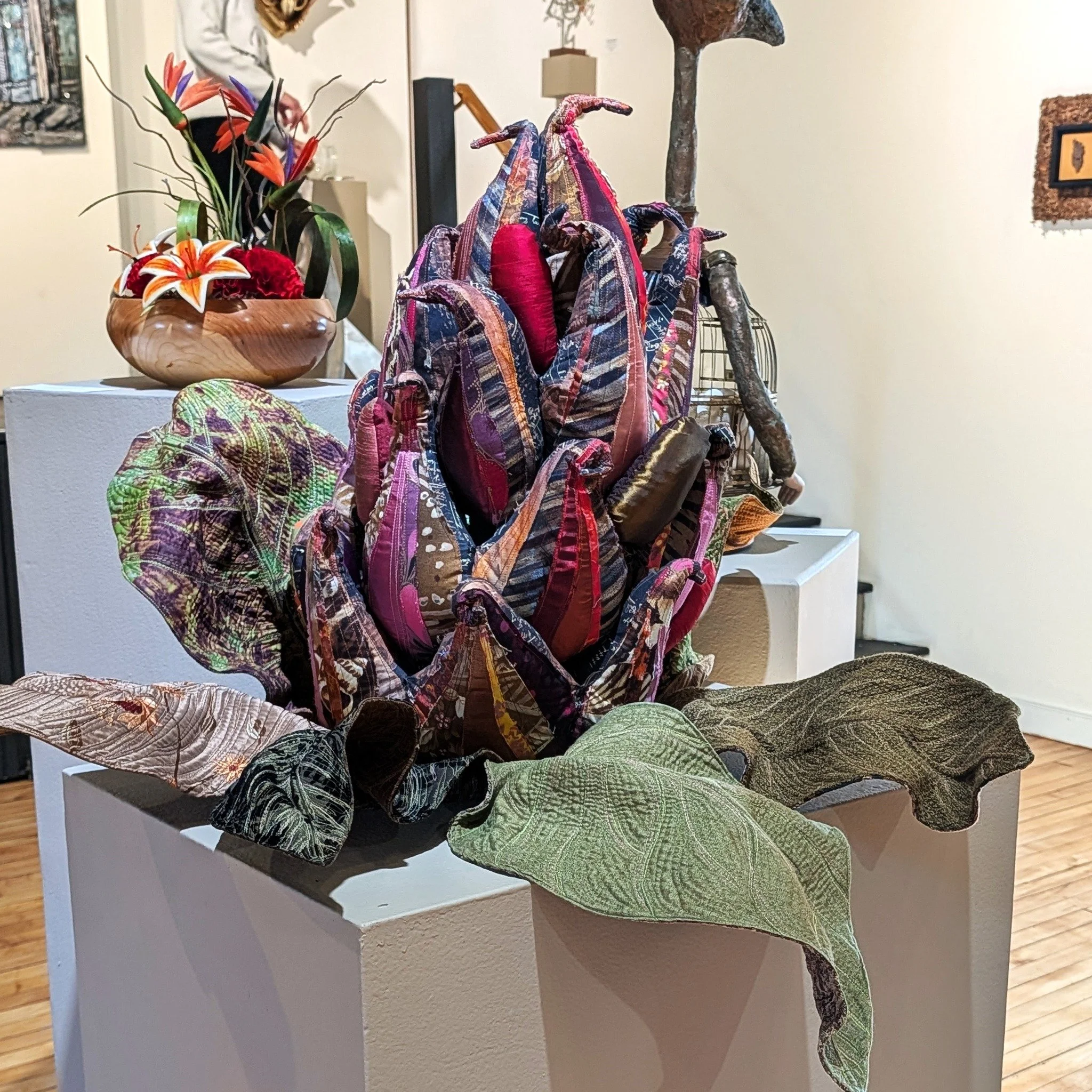 Part 4: Saturday Night
At Sculpture New Hope Biannual at New Hope Arts @newhopearts 
Elizabeth was in a great location!