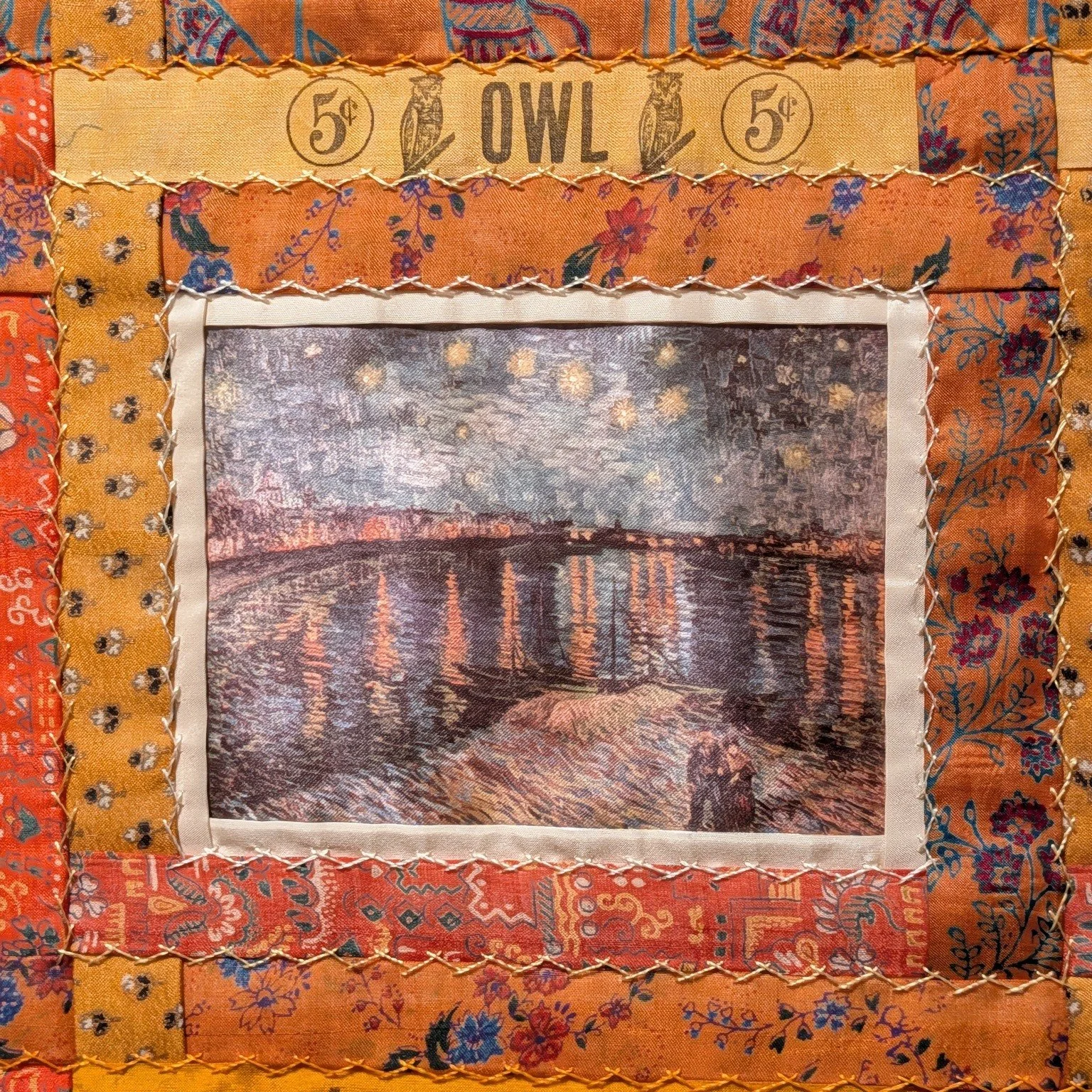 One of my favorite things to do as a member of the Virginia Quilt Museum is to hang a show. We hung Tobacco Silks by Greta Mikkelsen. These delicate beauties need to be seen up close.
#virginia #VQM