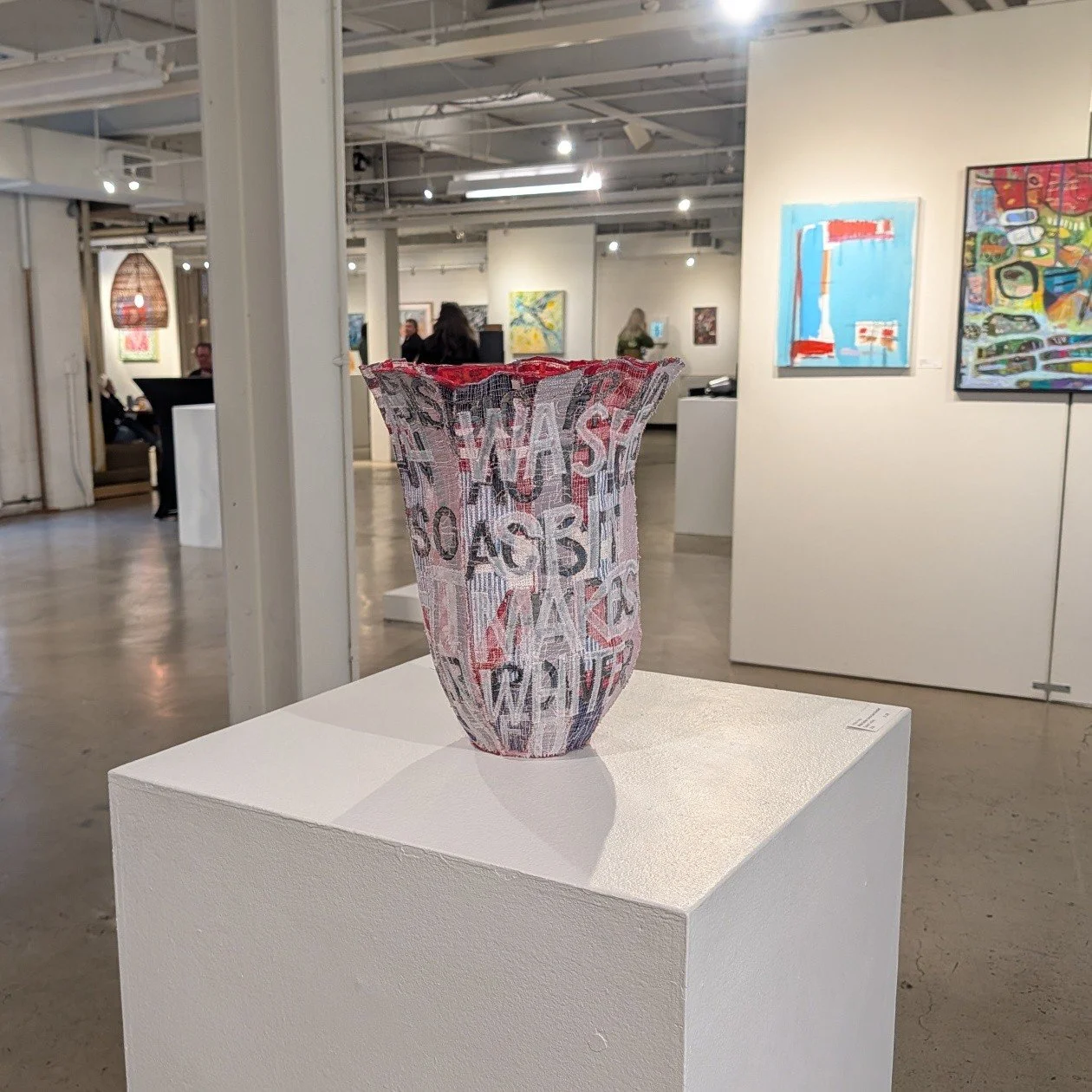 White Washed series: Uncle Sam Divided won honorable mention at Goggleworks Center for the Arts Juried Exhibition.
I am so looking forward to my solo there in September.