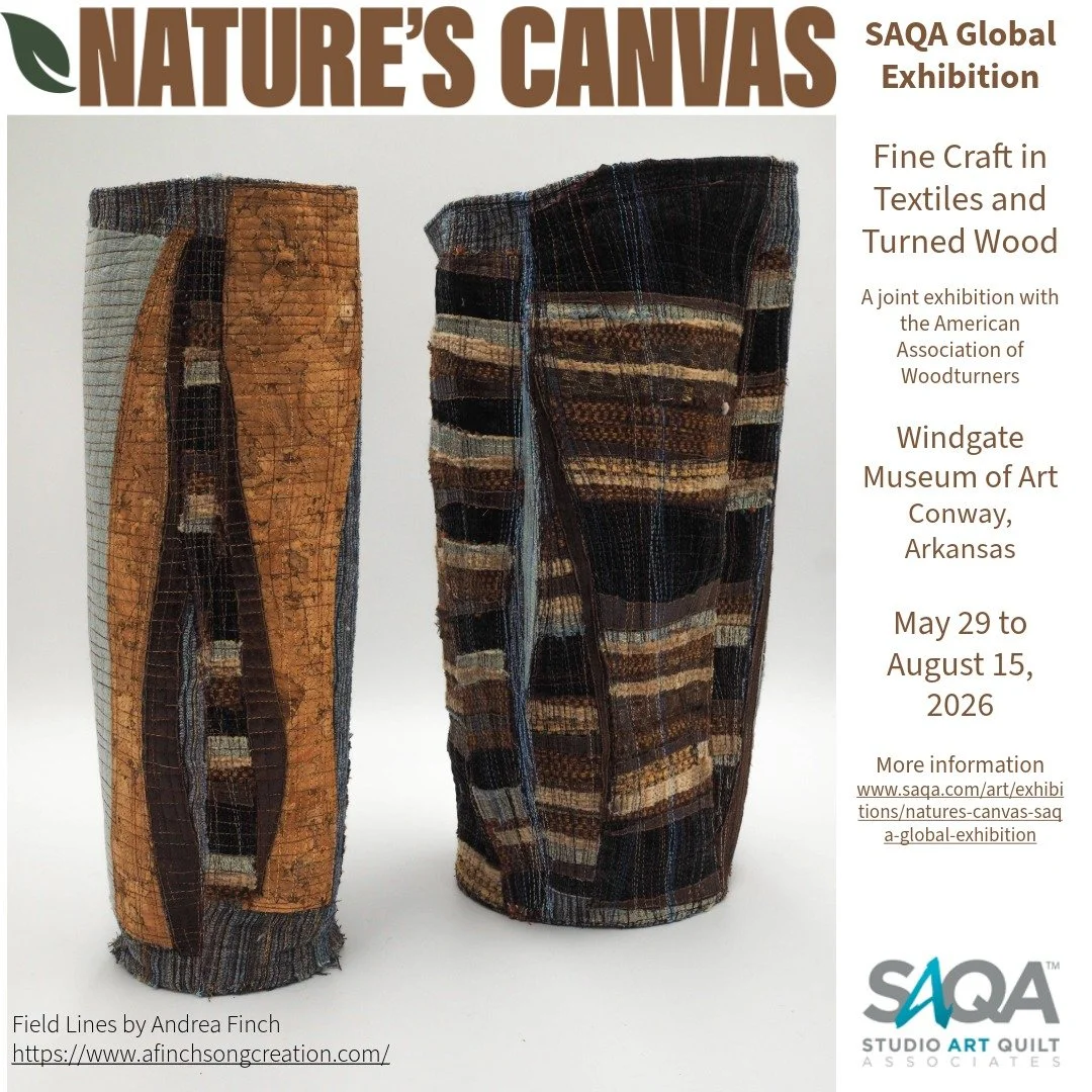 Field Lines 
Nature's Canvas: Fine Craft in Textiles and Turned Wood
A joint exhibition with the American Association of Woodturners

Step into a world where nature inspires the hand of the maker. From the dawn of prehistoric creativity to the presen