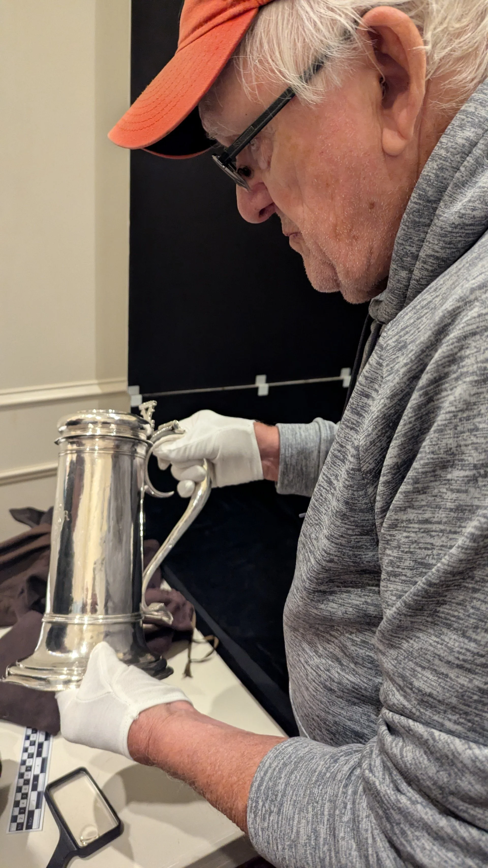 Dave holds King Williams Tankard.jpg