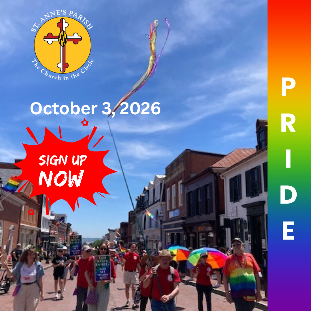Volunteer for Annapolis Pride Parade - October 3rd
