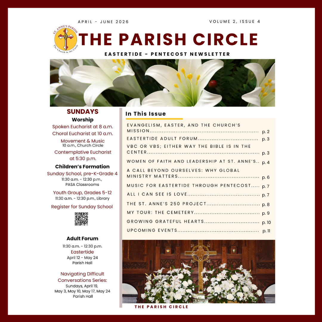 The Parish Circle Eastertide to Pentecost - Available Now!