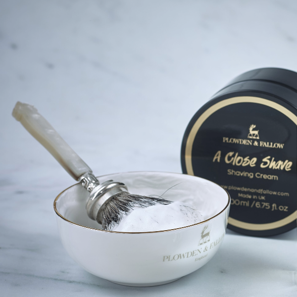 The Art of Crafting a Luxurious Lather: Shaving with Plowden &amp; Fallow