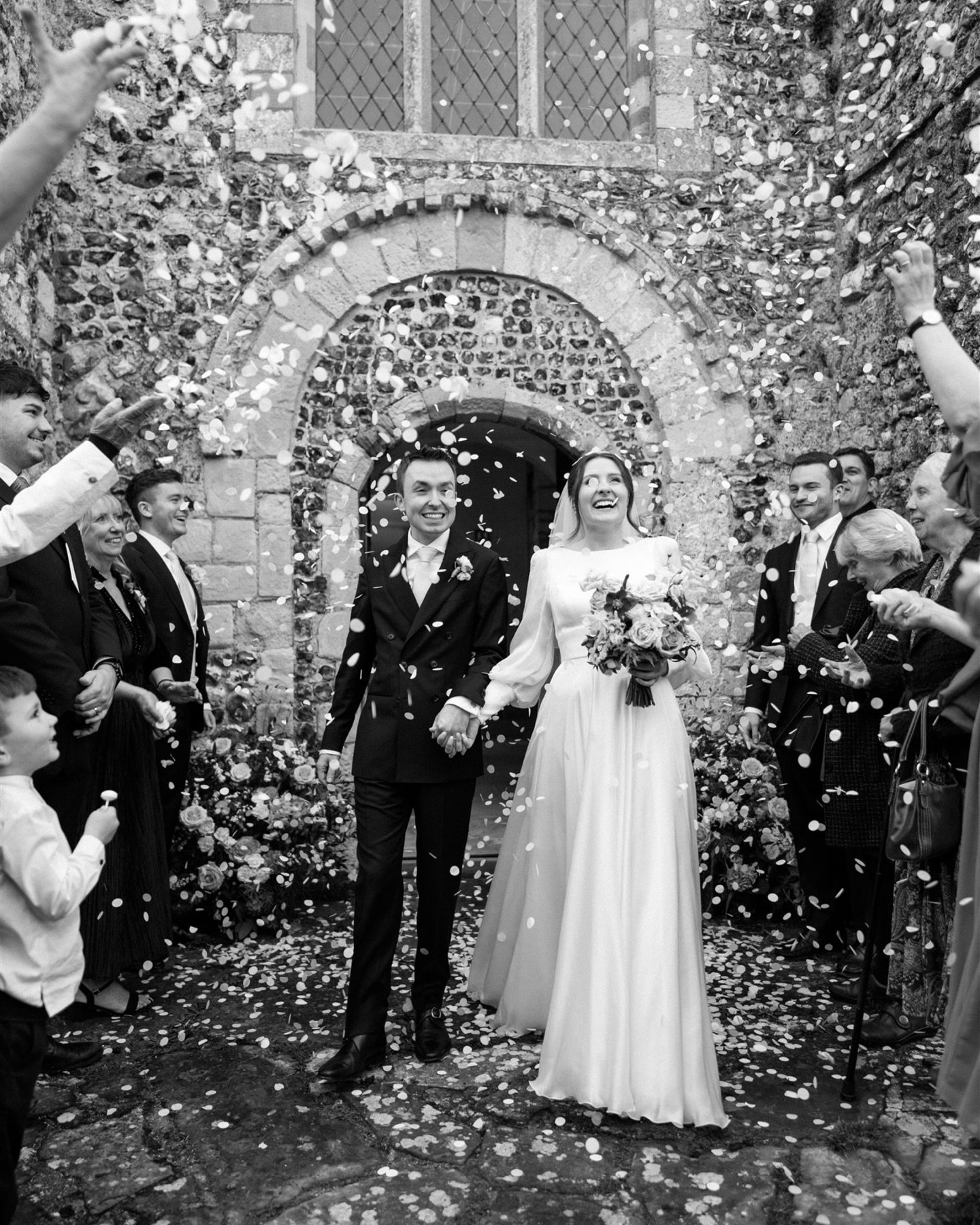 Georgina &amp; Tobi were married last November in the beautiful village of Bramber, West Sussex, and I had the honour of capturing their day.

An intimate church ceremony surrounded by their closest friends and family, I don&rsquo;t think these two s