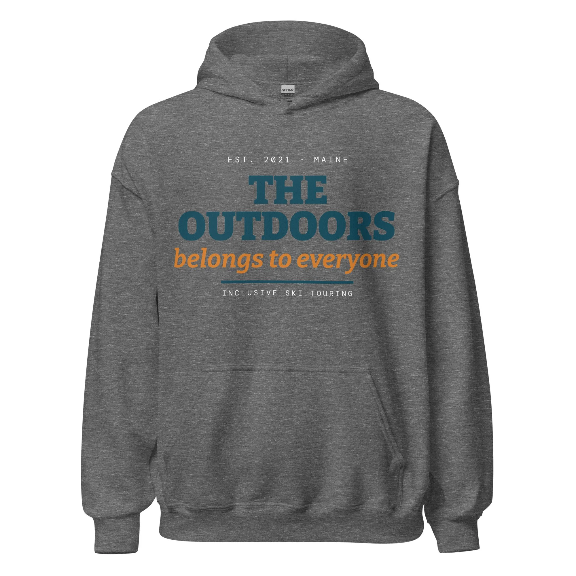 The Outdoors Belongs to Everyone - Unisex Hoodie Full Color